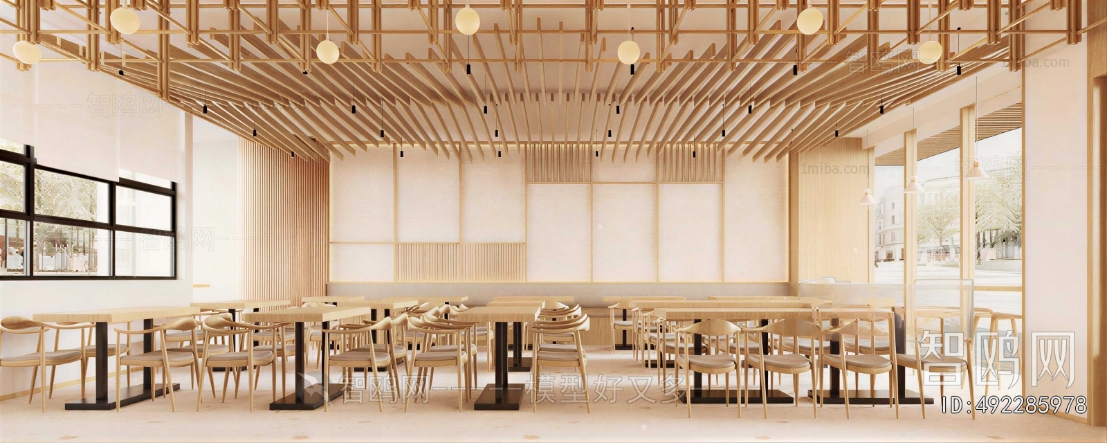 Modern Noodle Shop