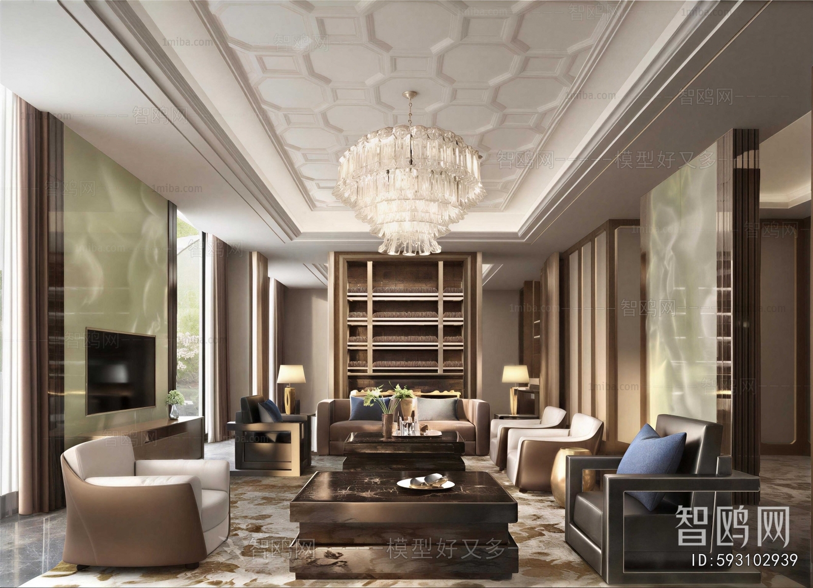 New Classical Style A Living Room