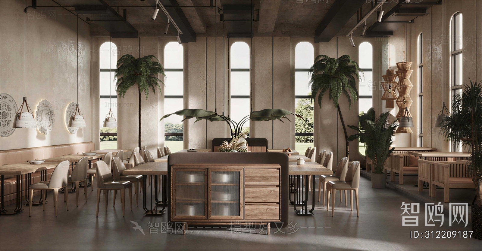 Industrial Style Restaurant