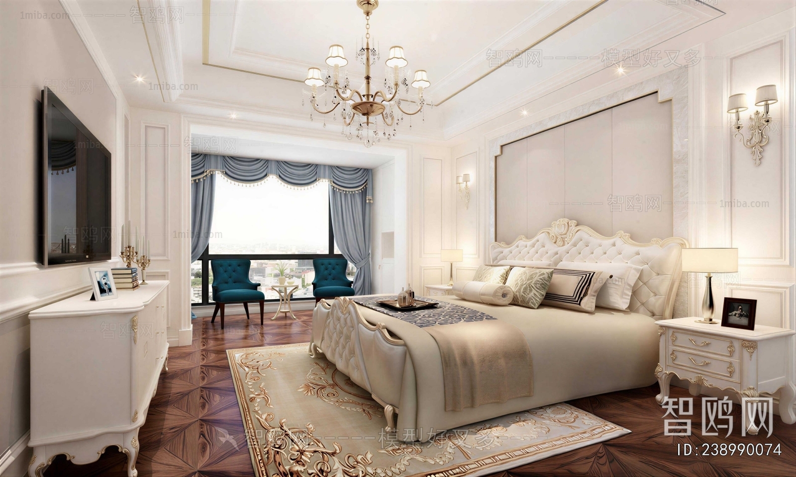 European Style Bedroom