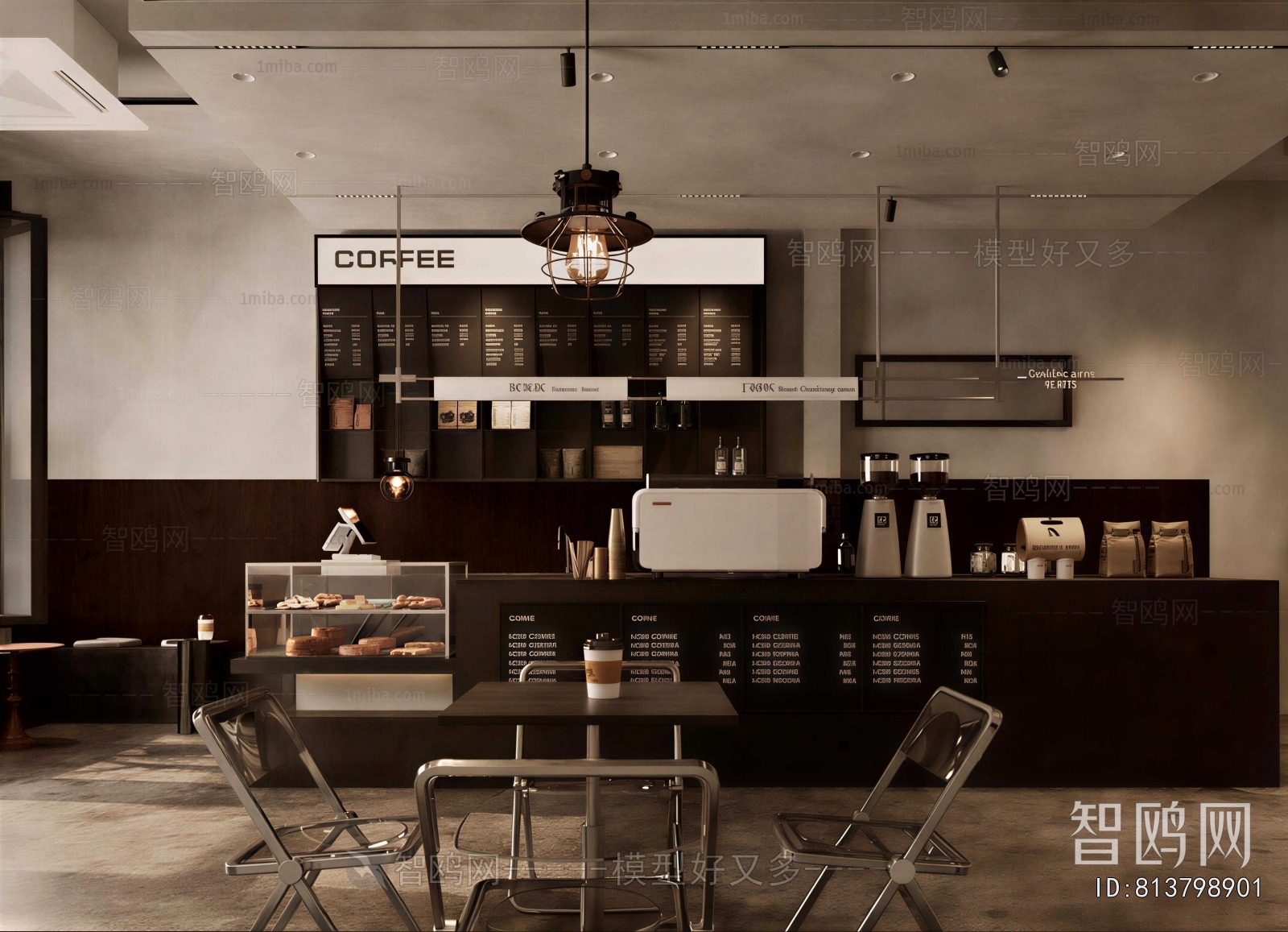 Industrial Style Cafe