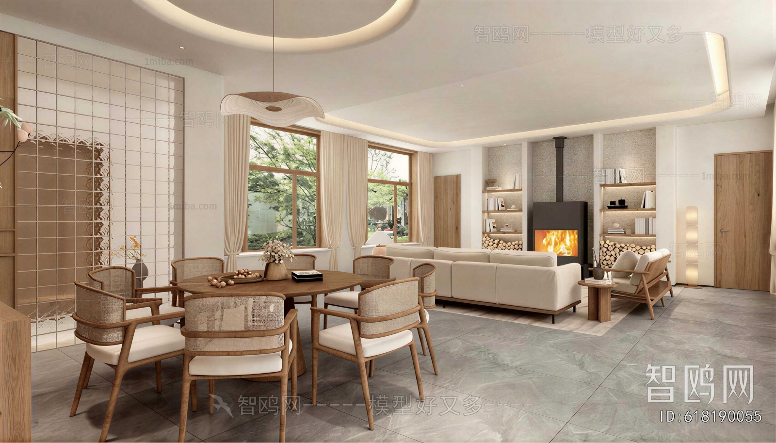 Japanese Style Dining Room