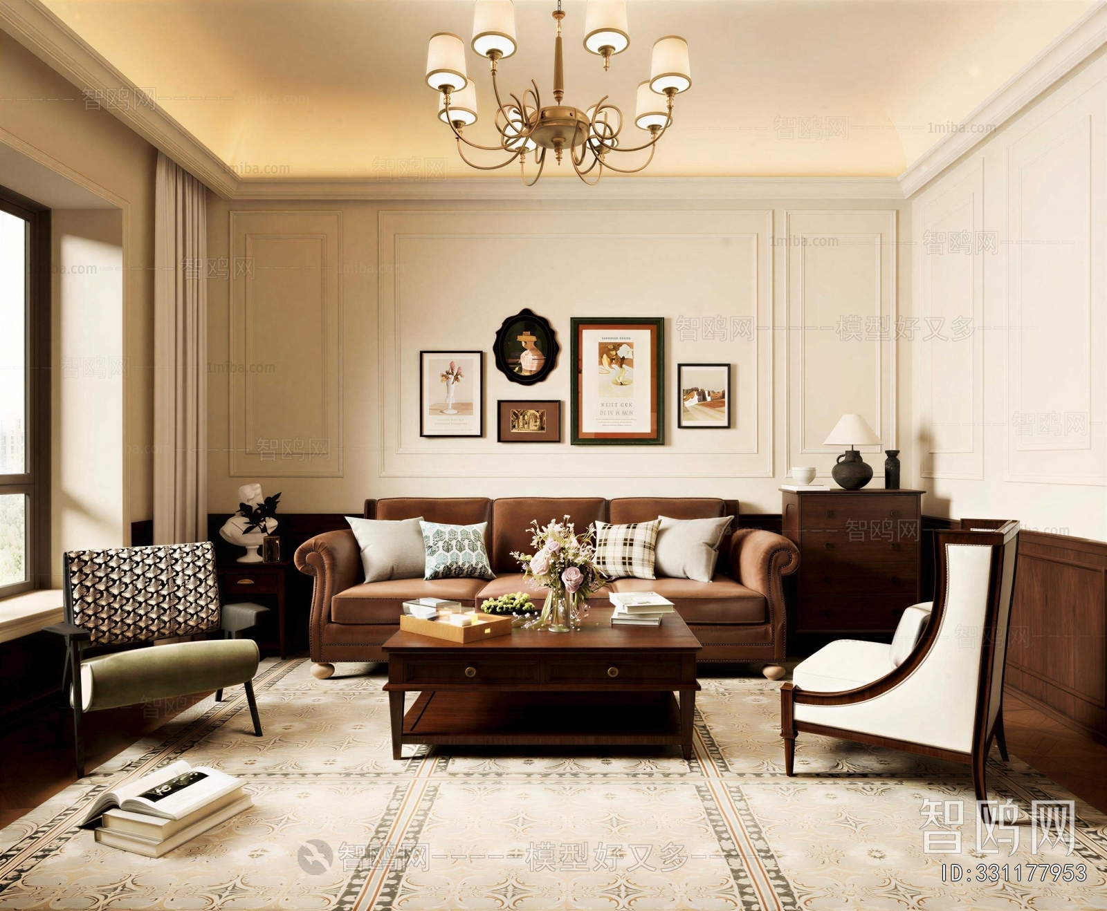 European Style A Living Room