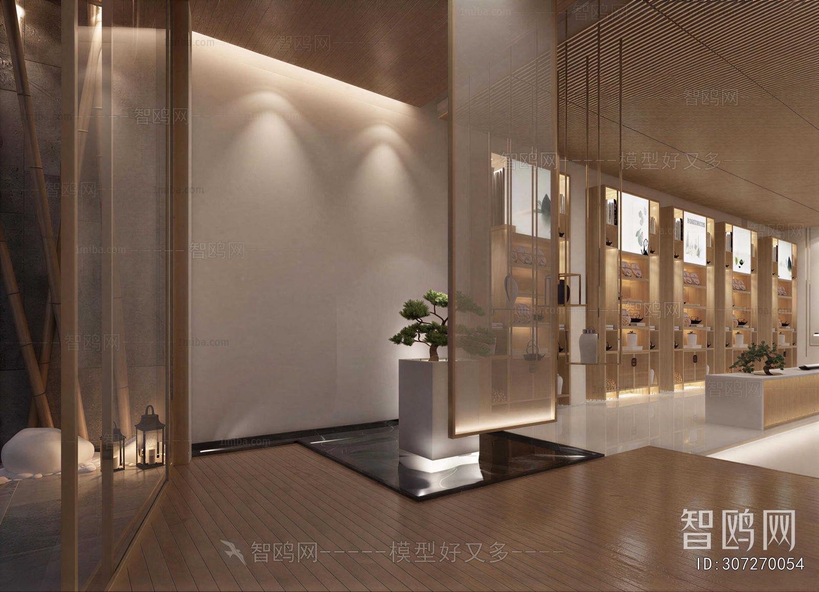 New Chinese Style Teahouse Tea House