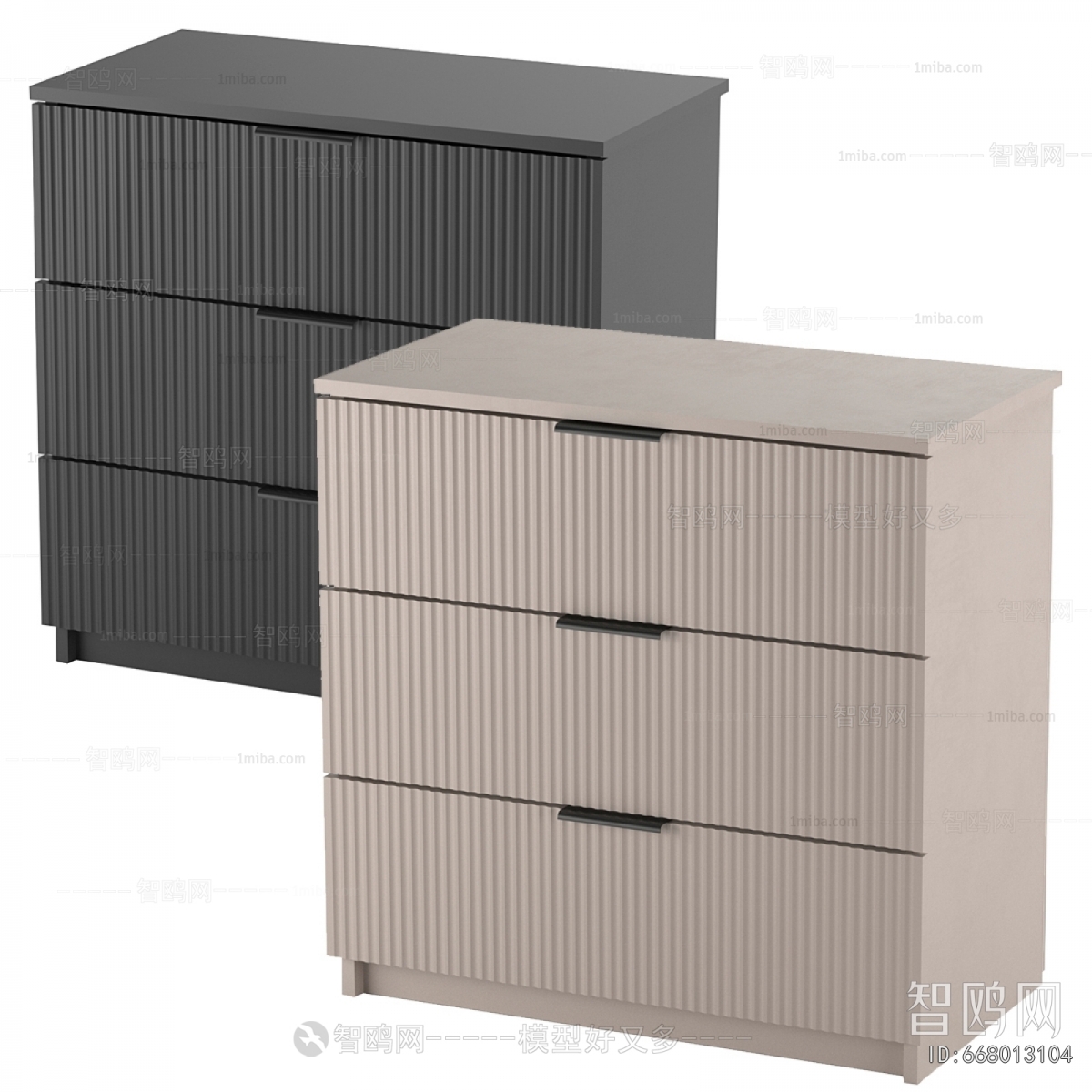 Modern Bedside Cupboard