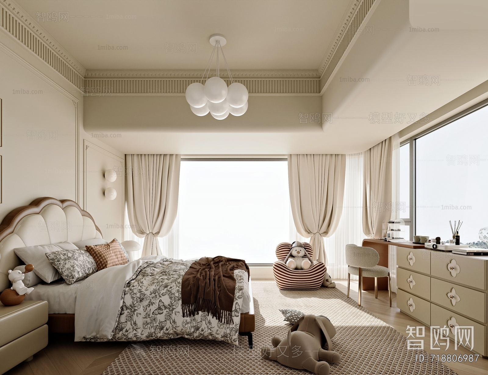 French Style Children's Room