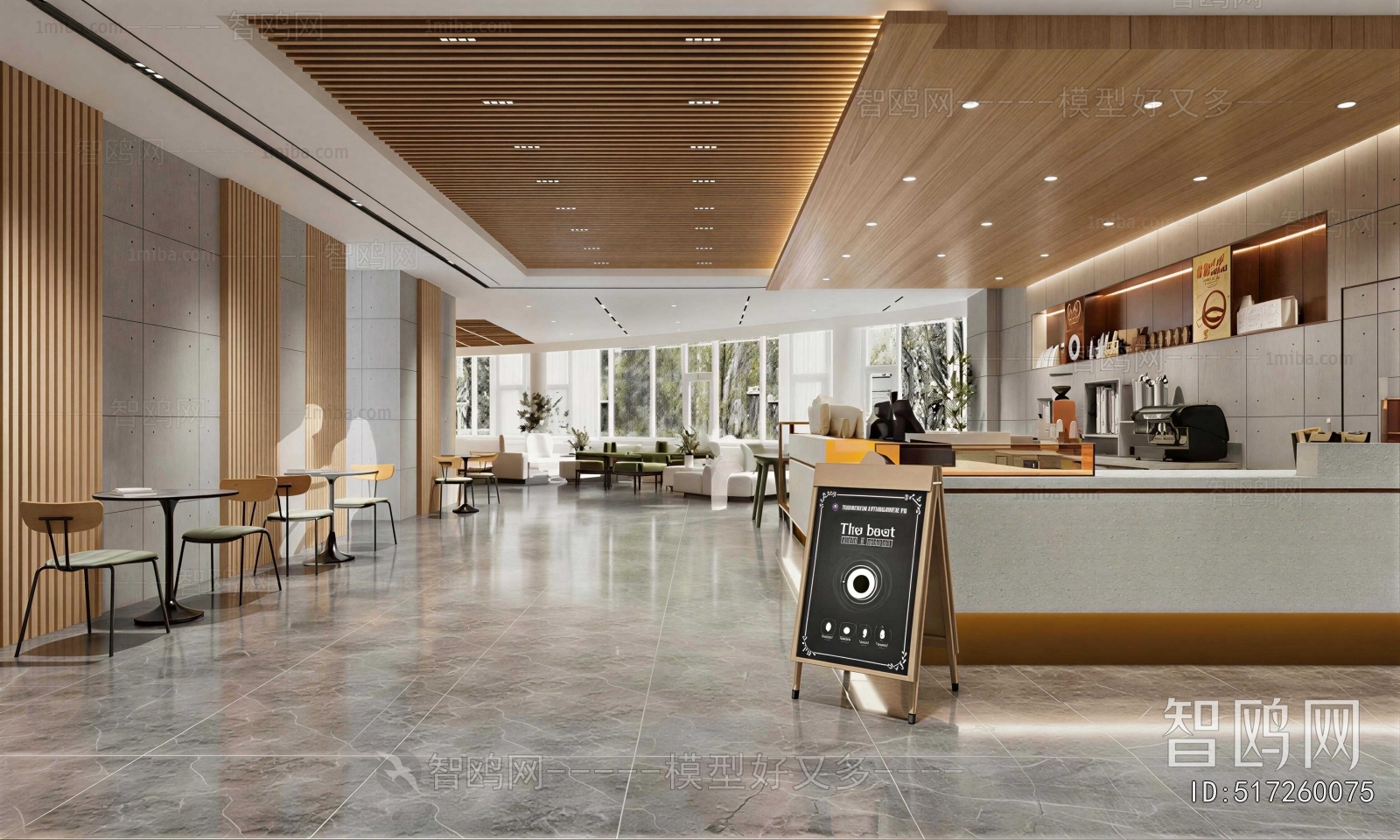 Modern Cafe