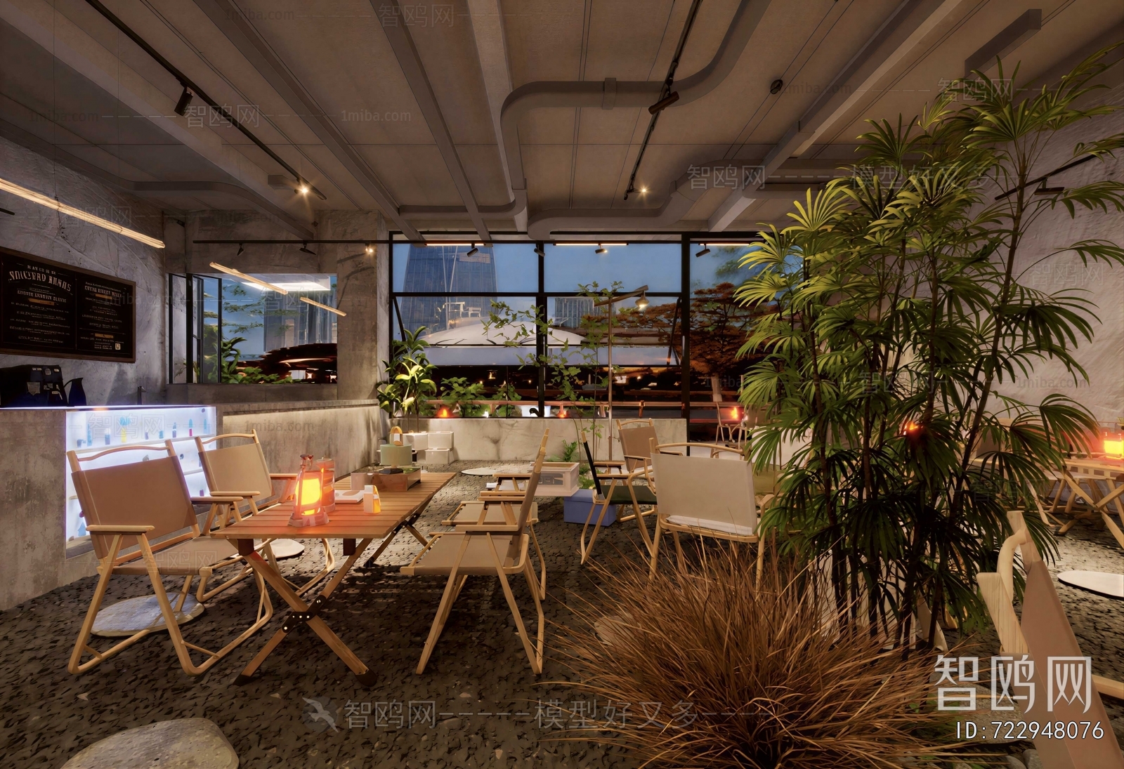 Industrial Style Cafe