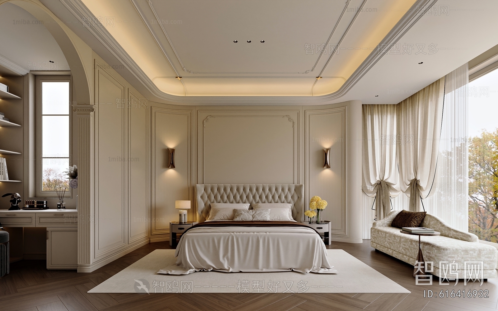 French Style Bedroom