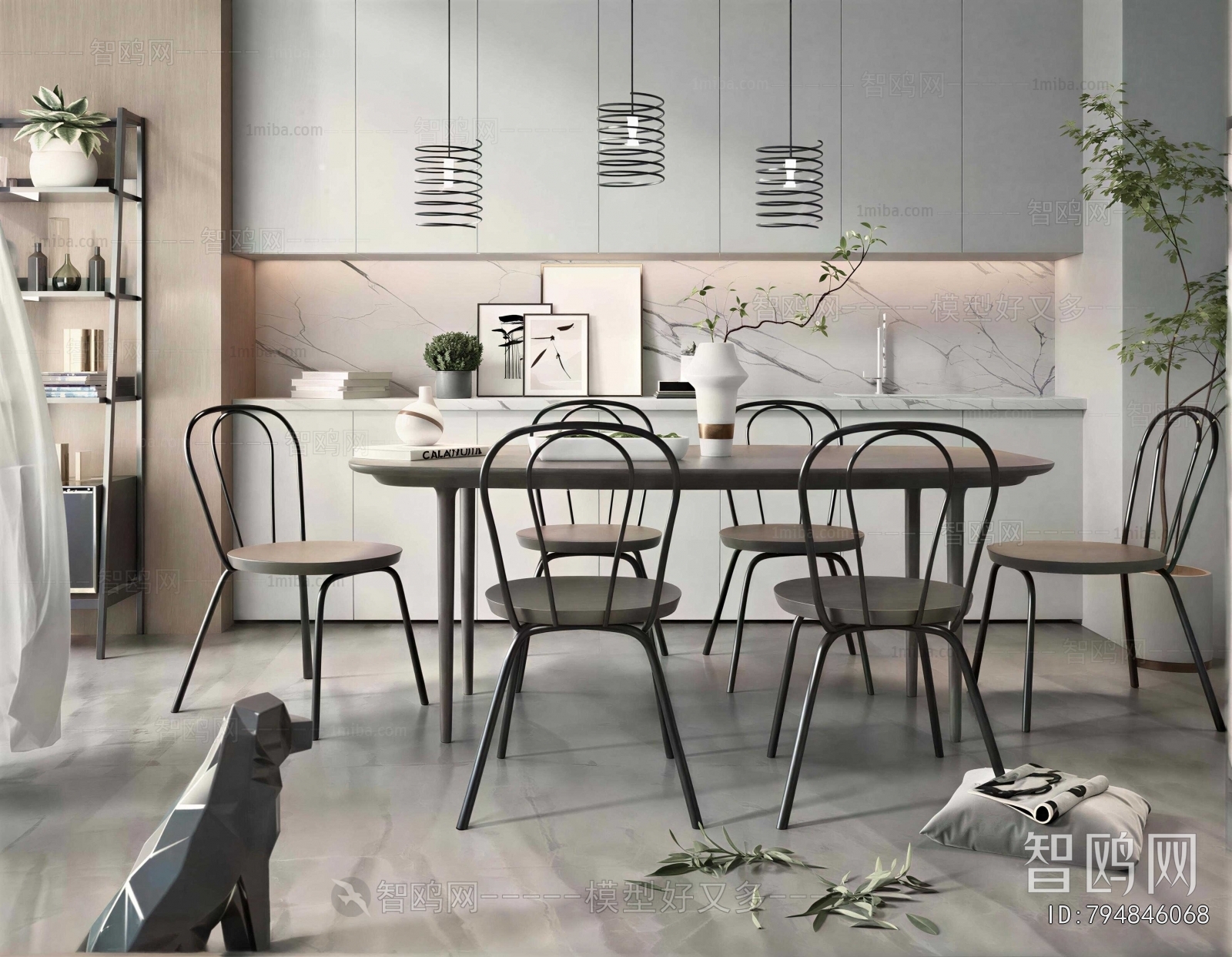 Modern Dining Table And Chairs