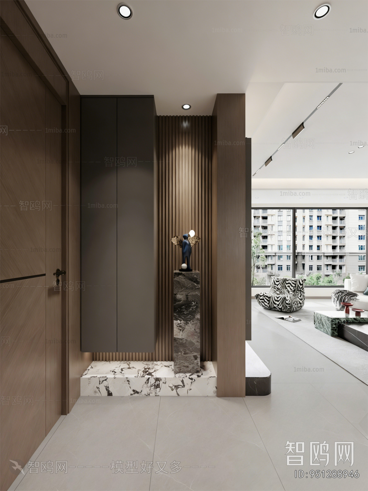 Modern Hallway