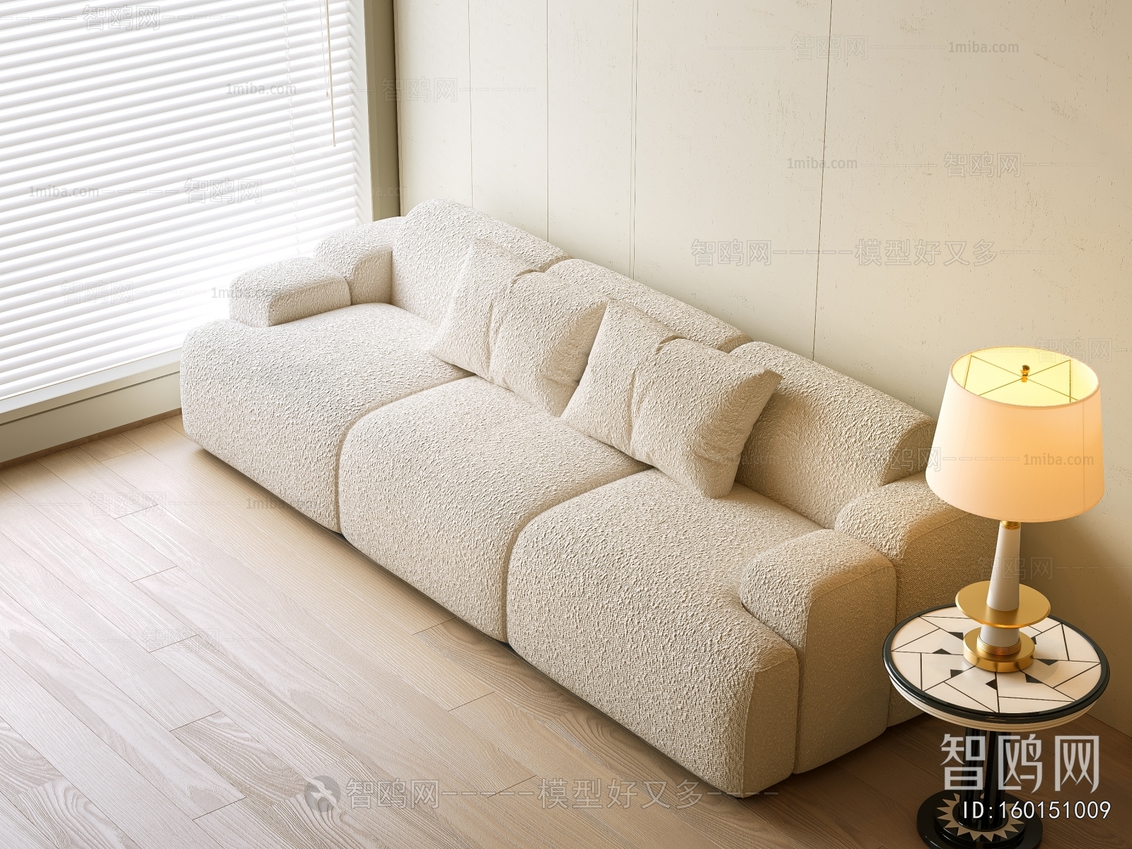 Modern Three-seat Sofa