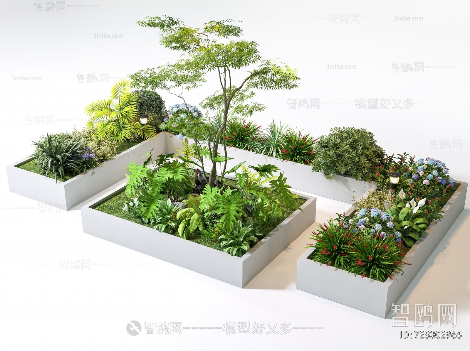 Modern Flower Bed, Flower Bowl, Flower Box