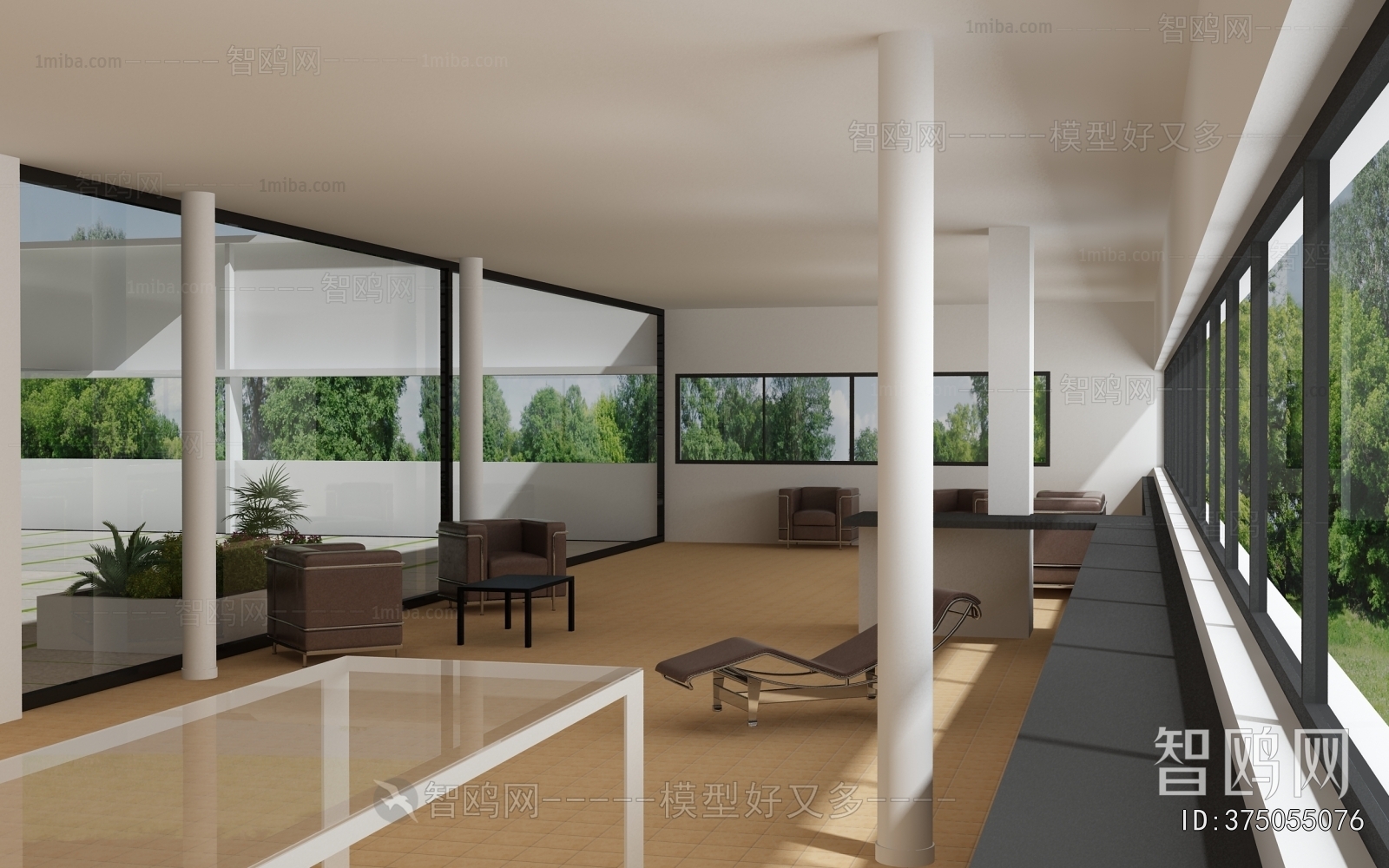 Modern Courtyard/landscape