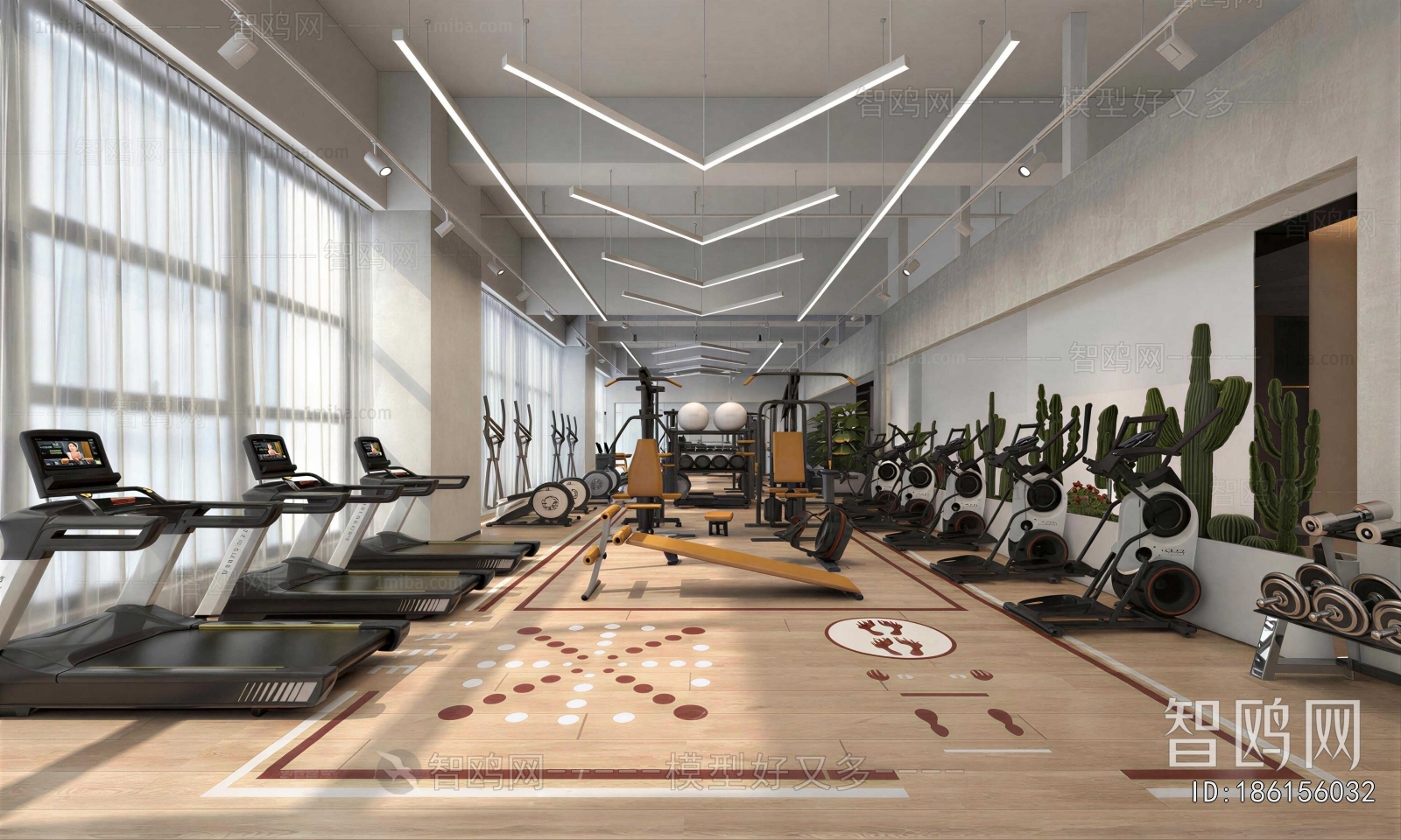 Industrial Style Gym