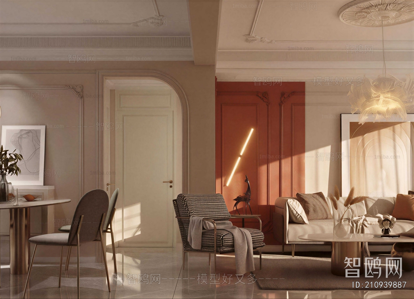 French Style A Living Room