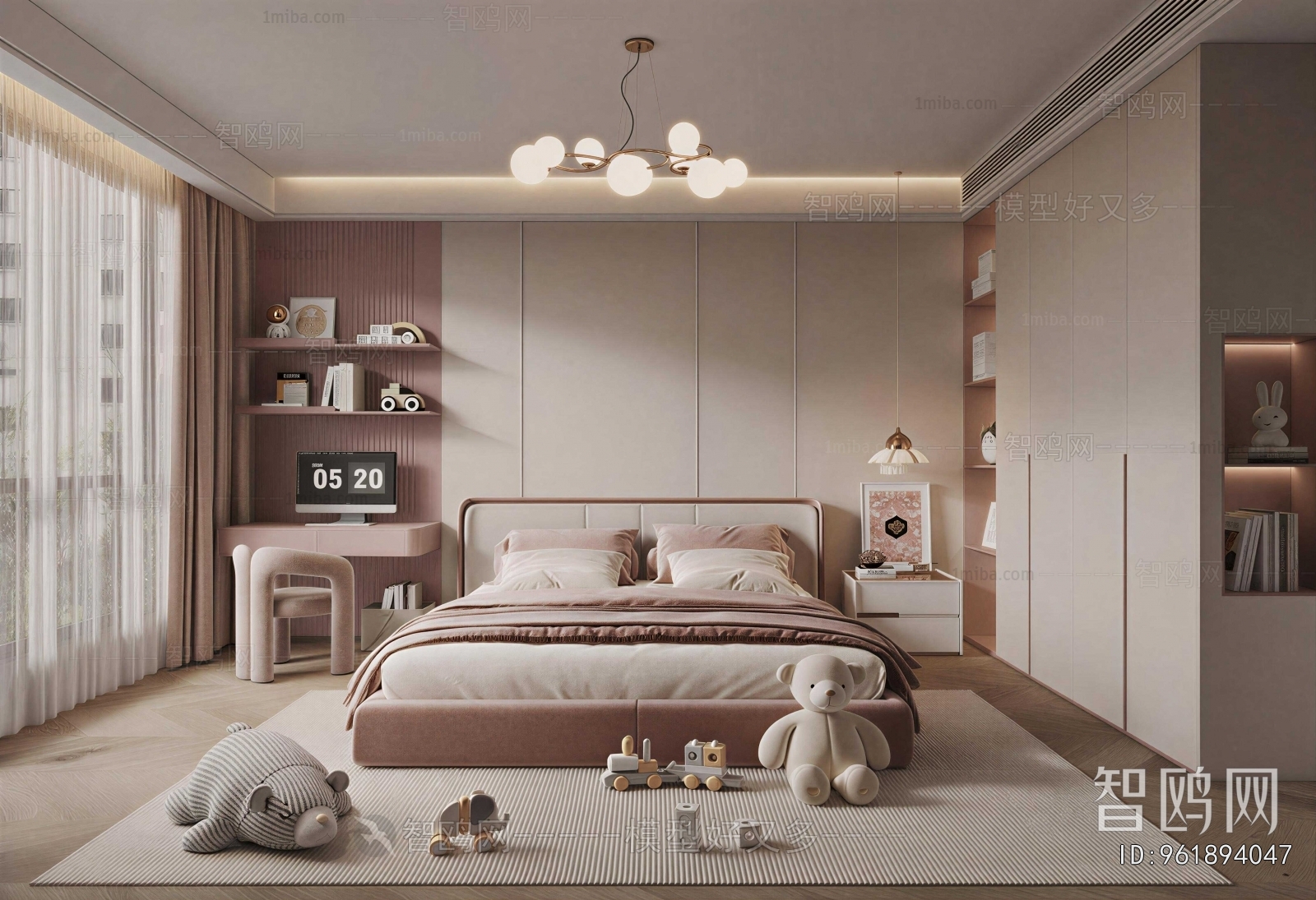 Modern Girl's Room Daughter's Room