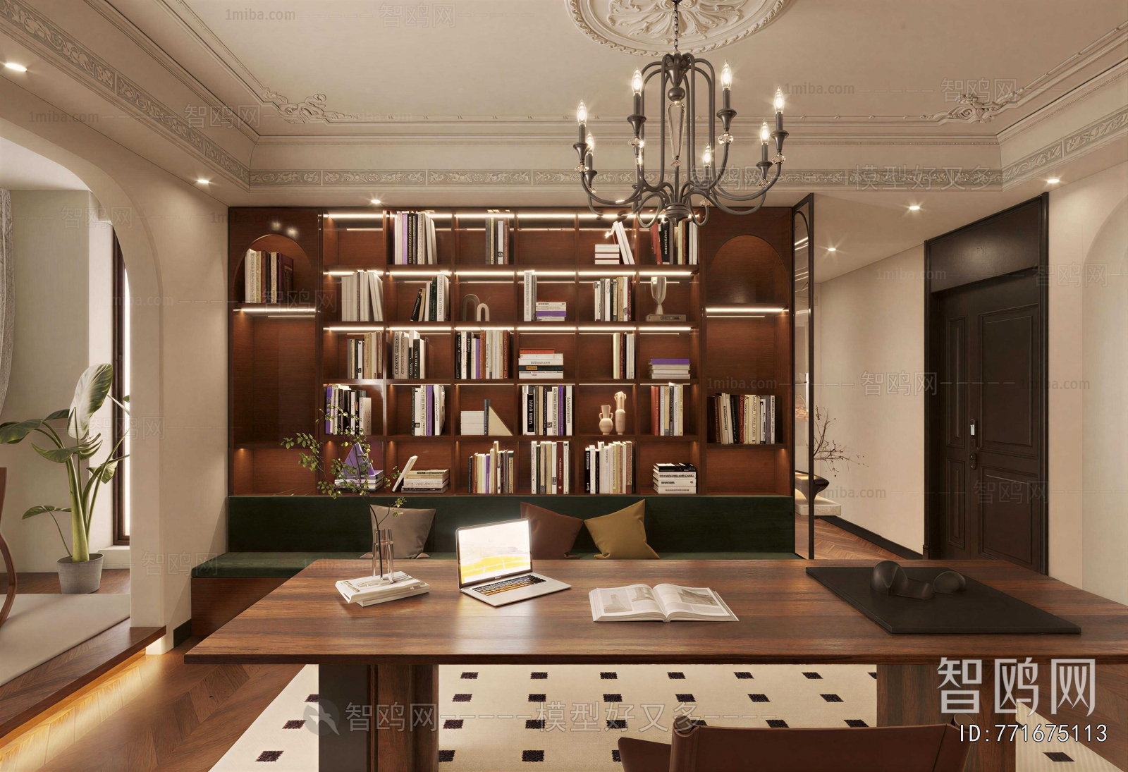 American Style Study Space