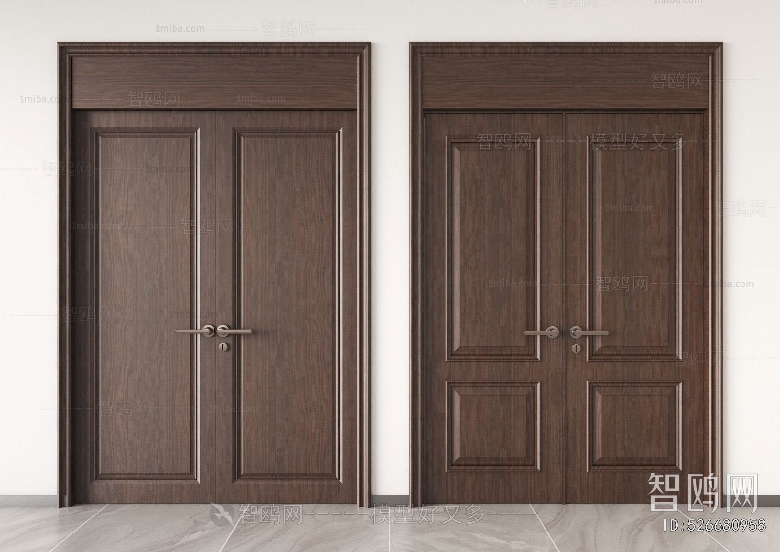 New Chinese Style Single Door
