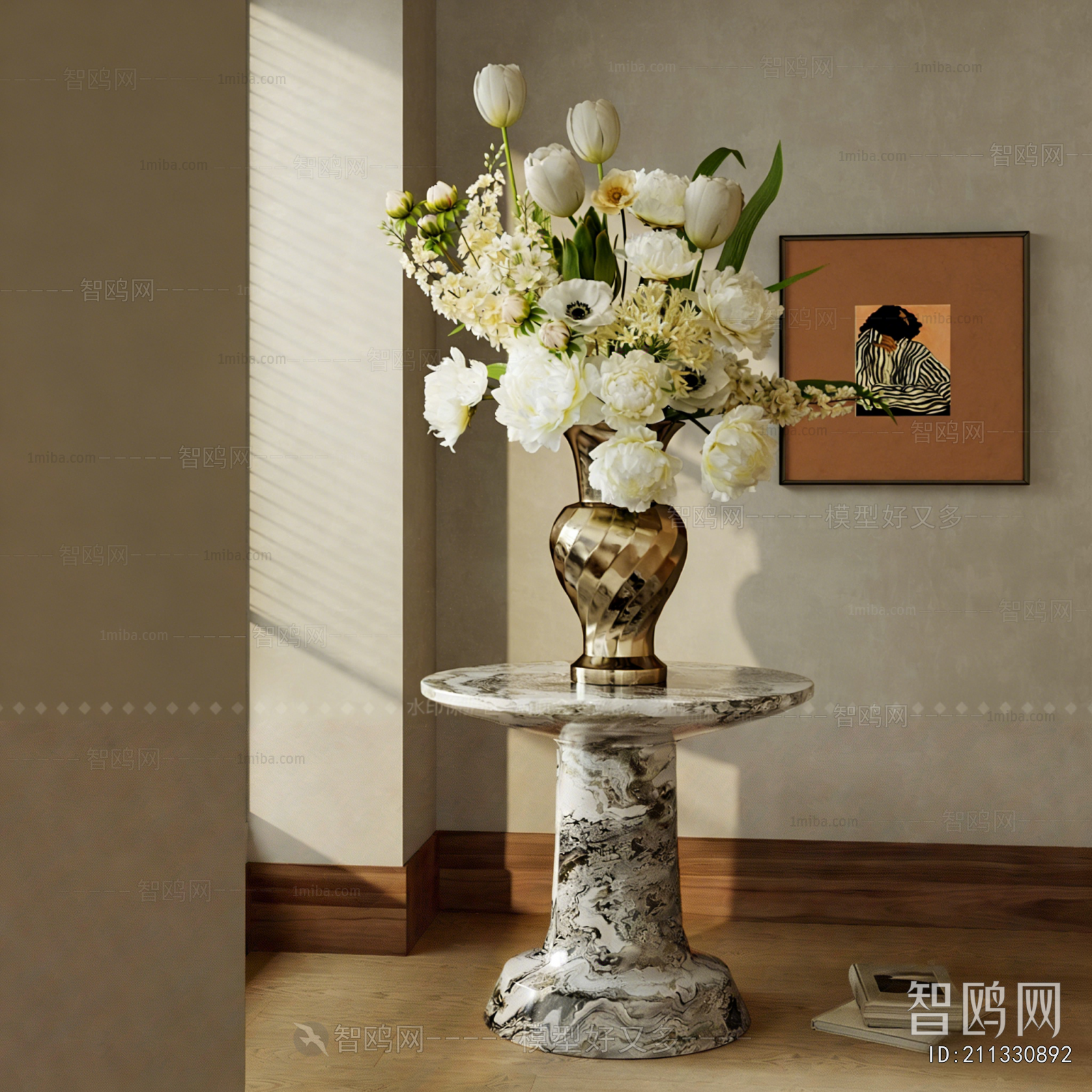 Modern Flower Arrangement
