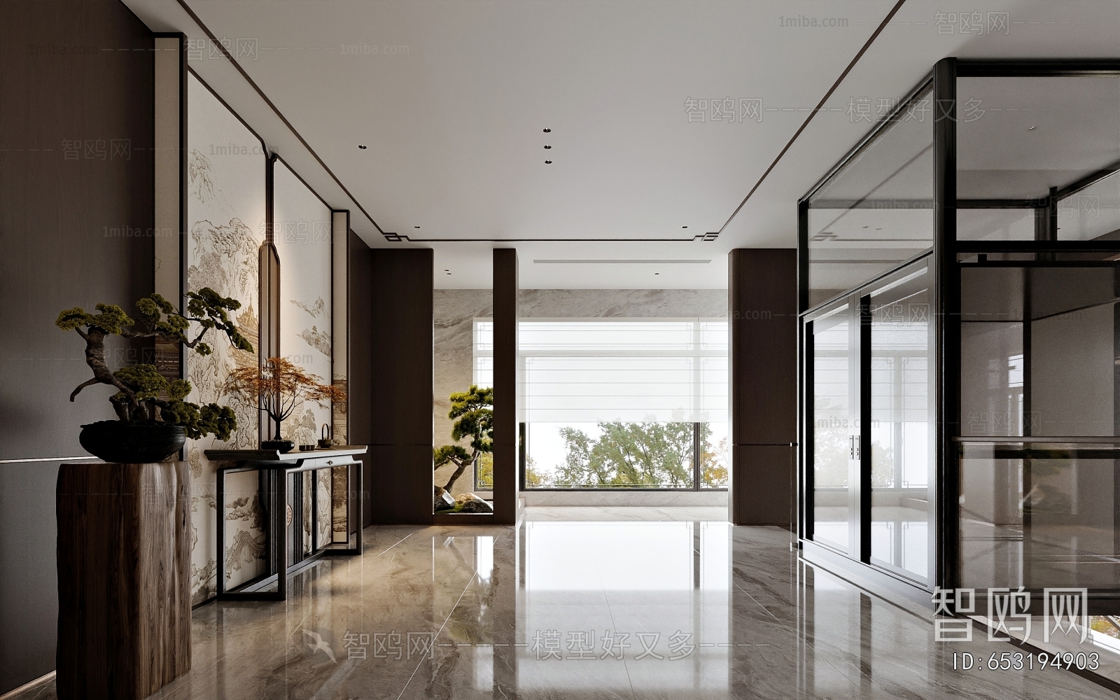 Modern Hallway