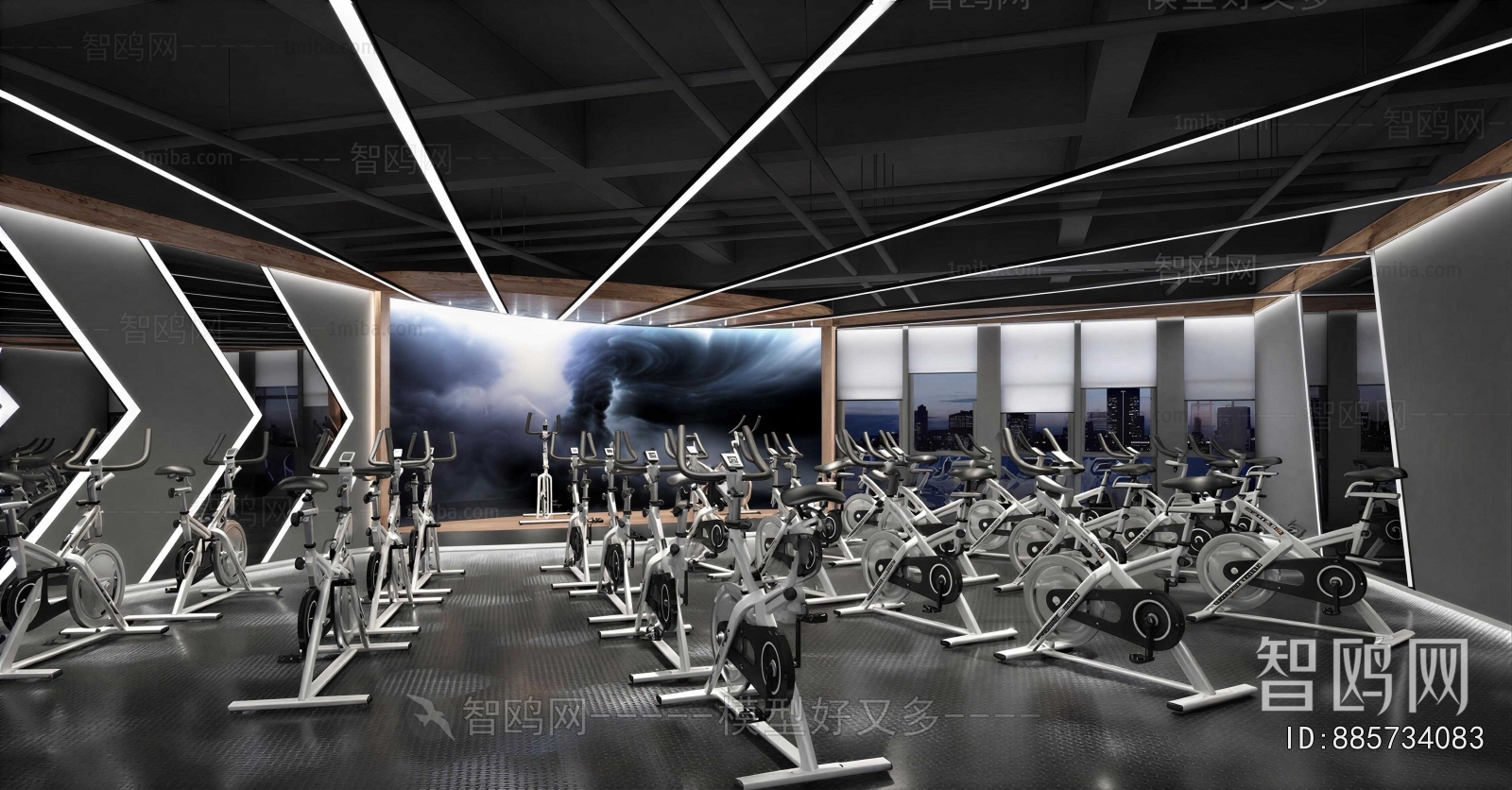 Industrial Style Gym