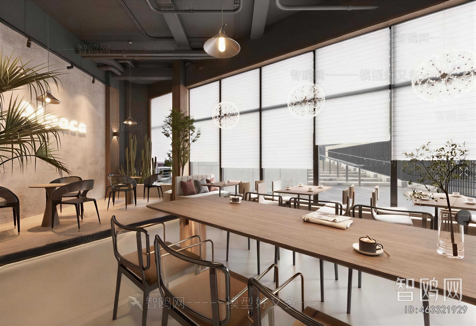 Industrial Style Cafe