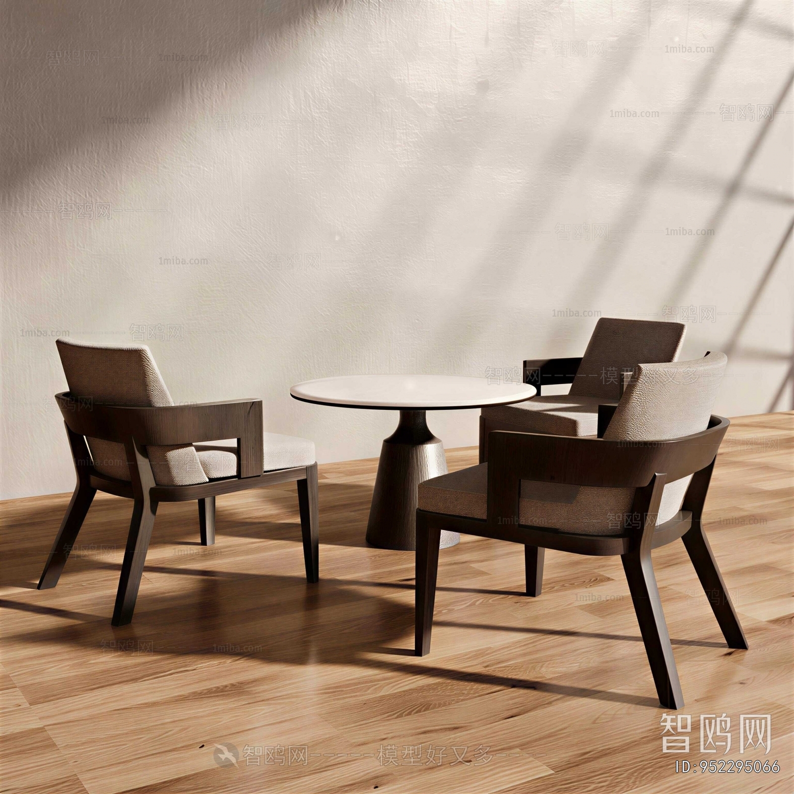 Wabi-sabi Style Leisure Table And Chair