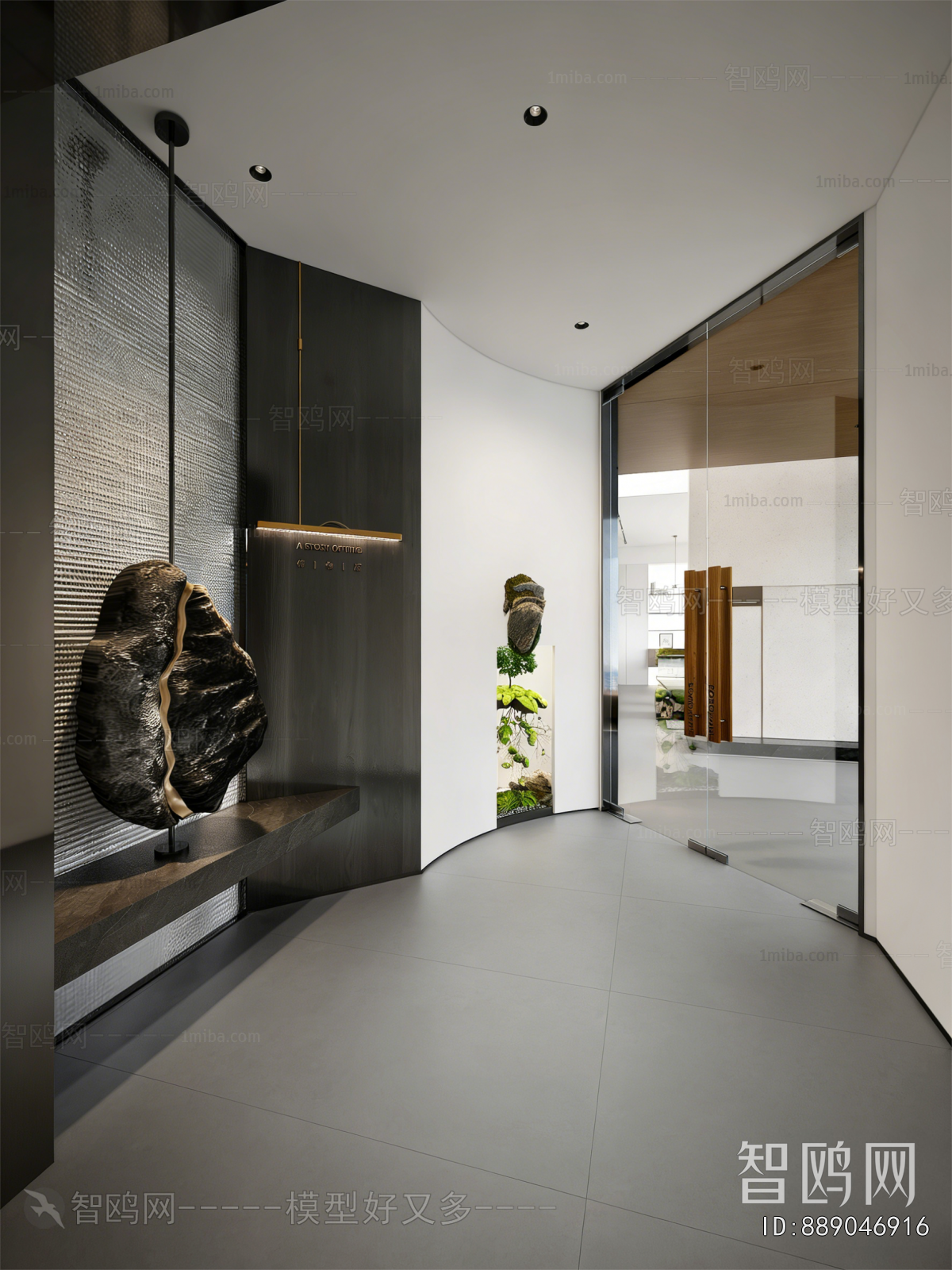 Mix And Match Styles Hallway
