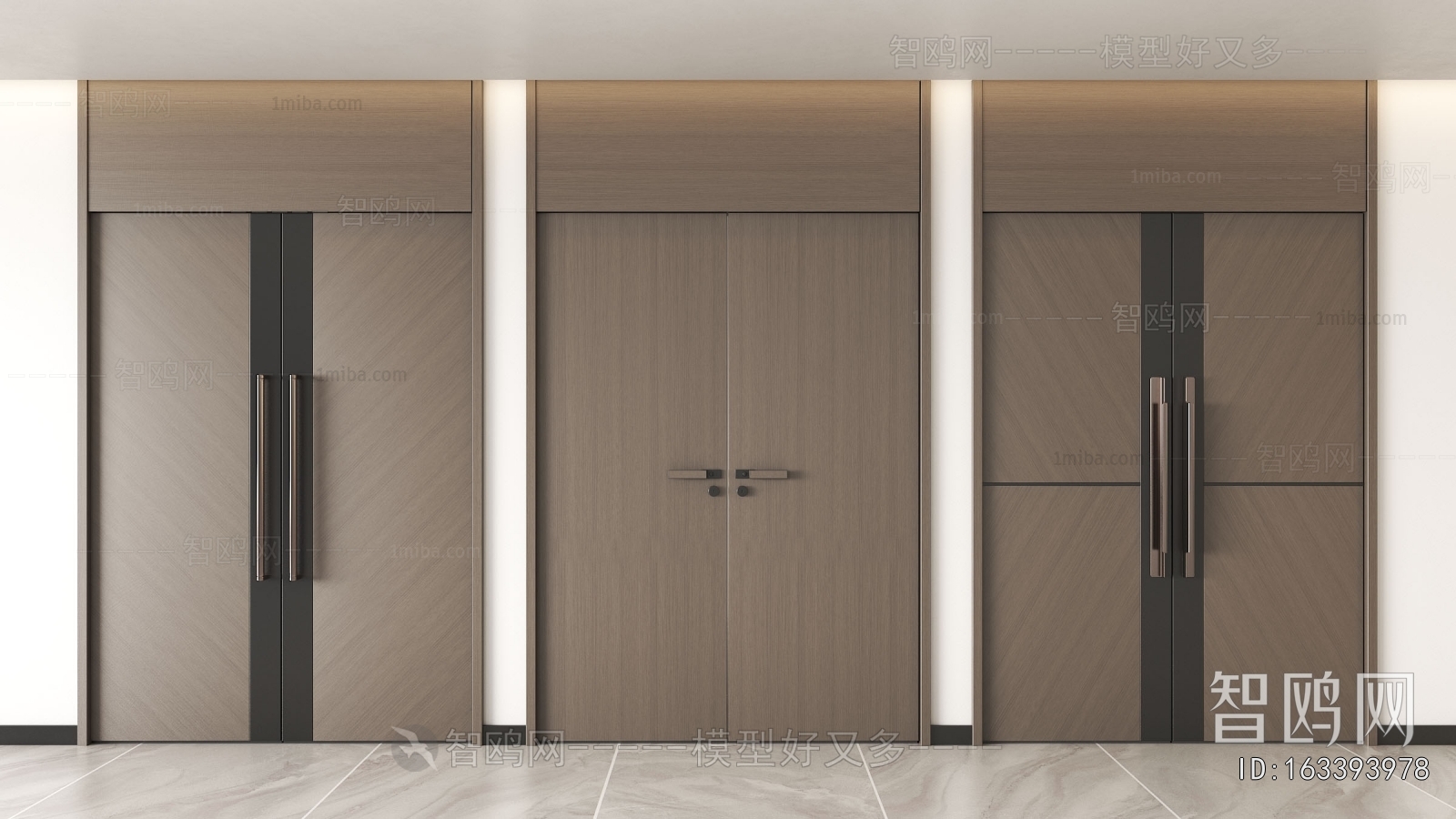 Modern Double Door