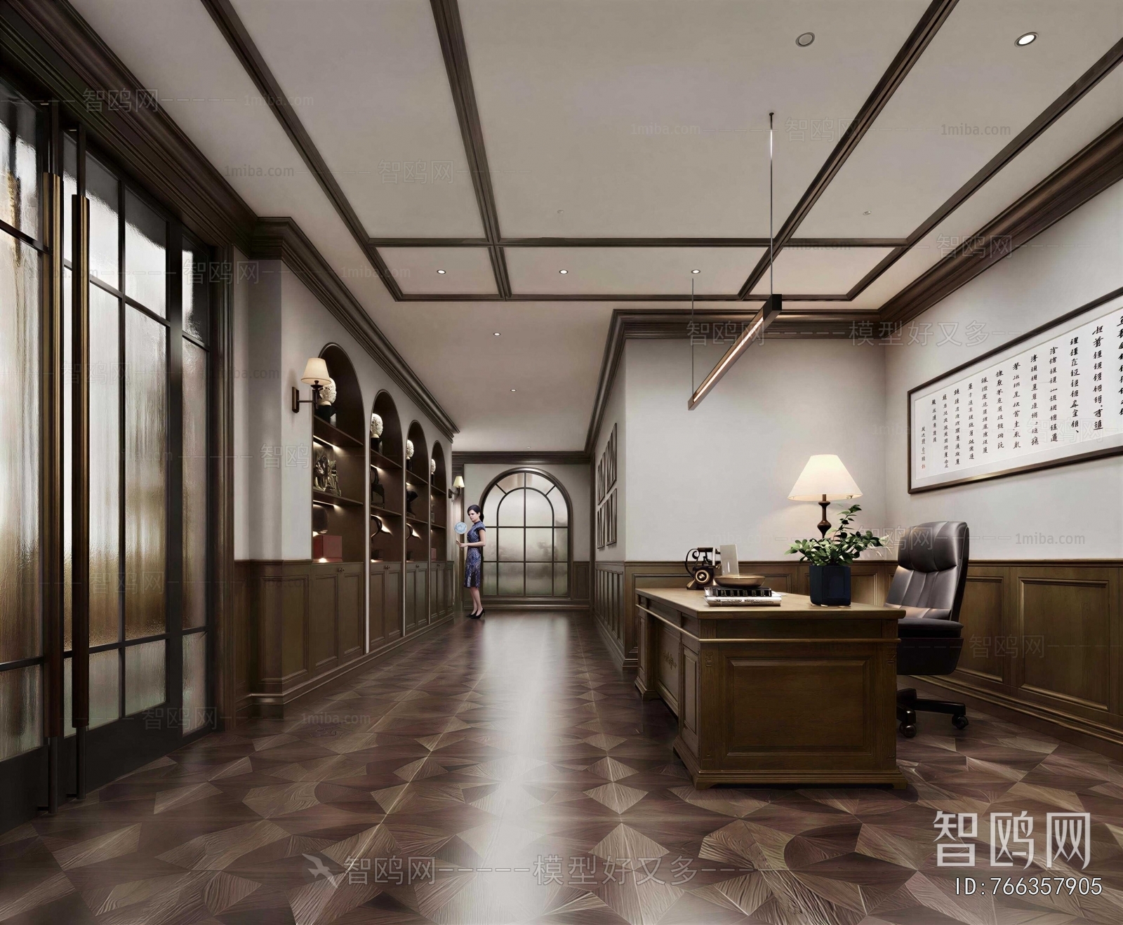 New Chinese Style Lobby Hall