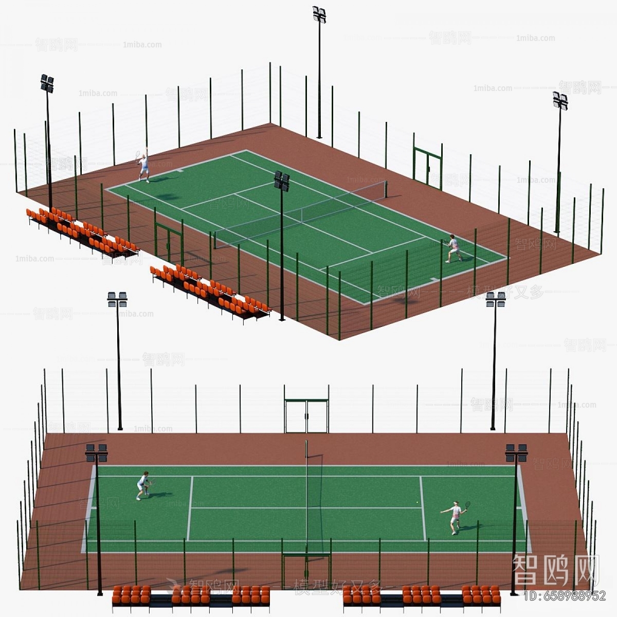 Modern Outdoor Sports Stadium