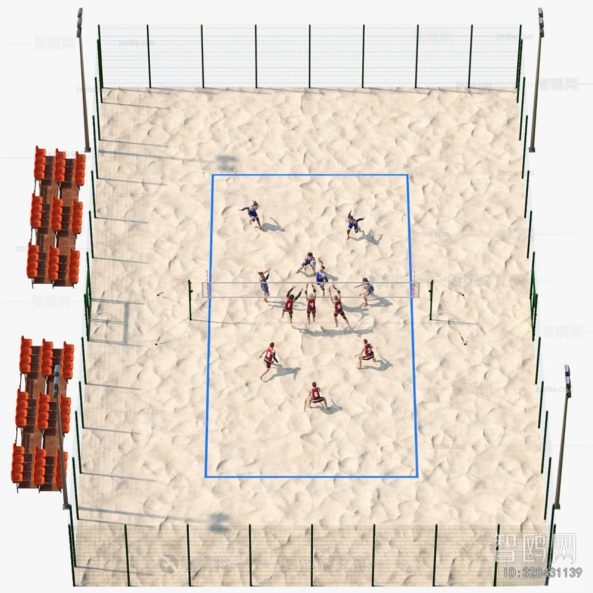 Modern Outdoor Sports Stadium