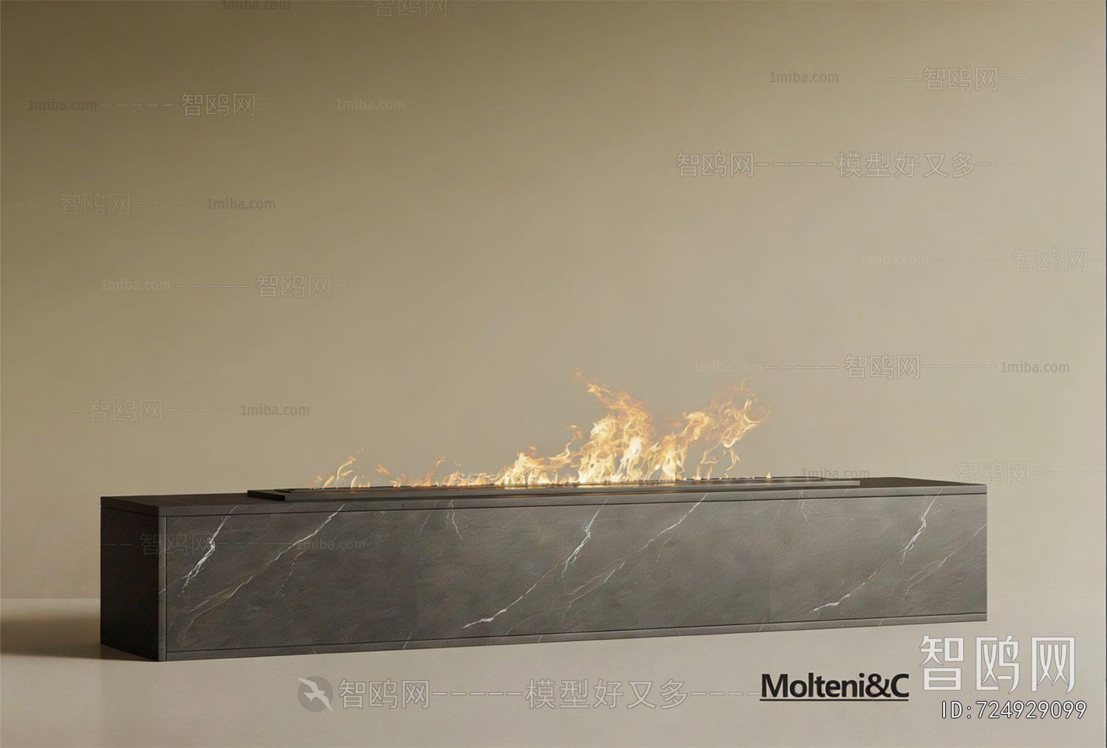 Modern Electronic Fireplace