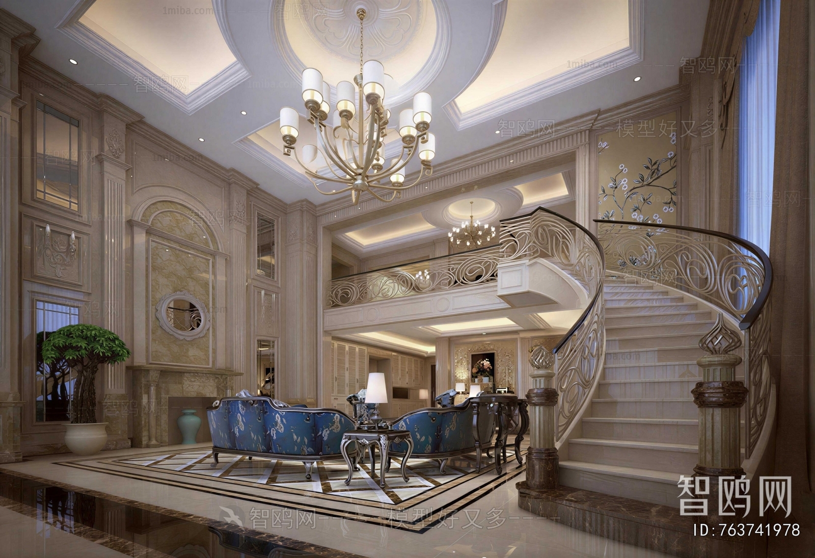 European Style A Living Room