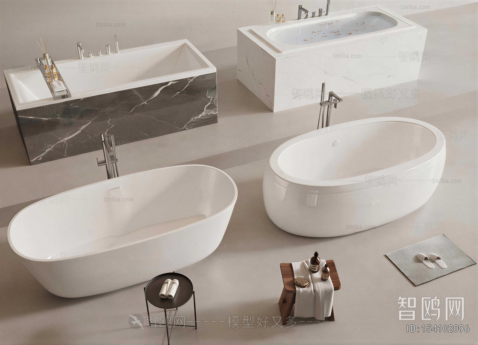 Modern Bathtub