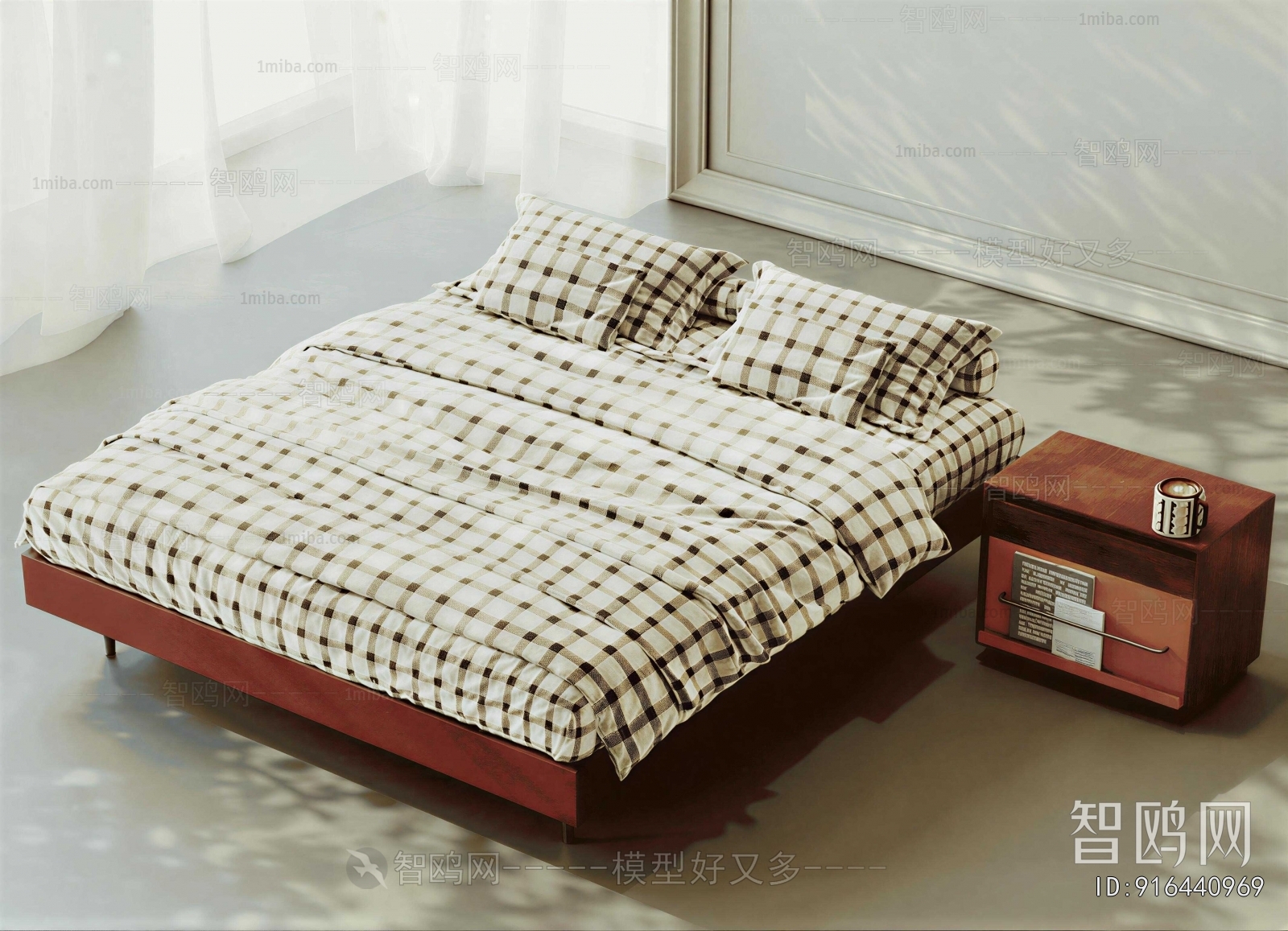 Modern Double Bed