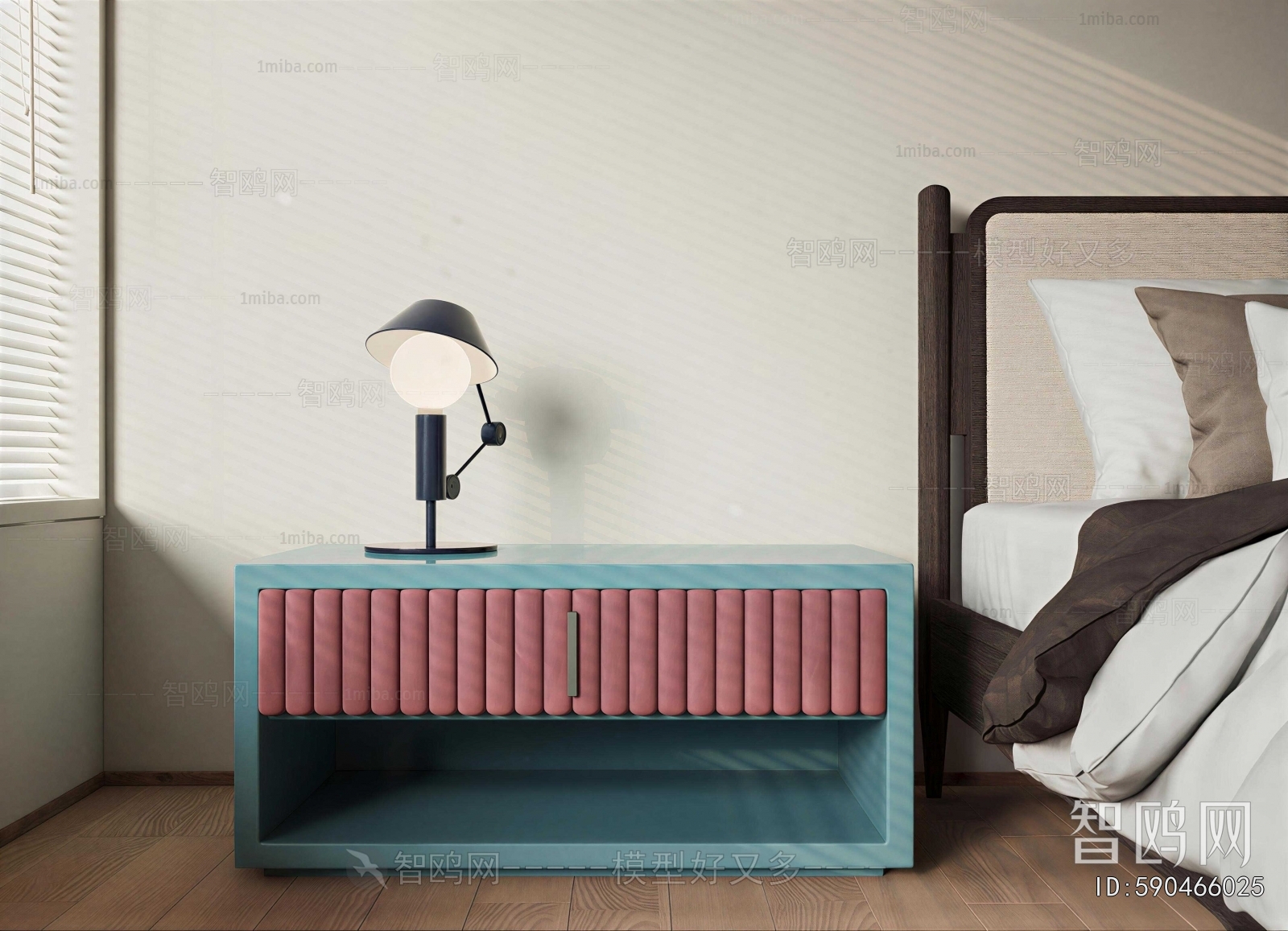 Modern Bedside Cupboard