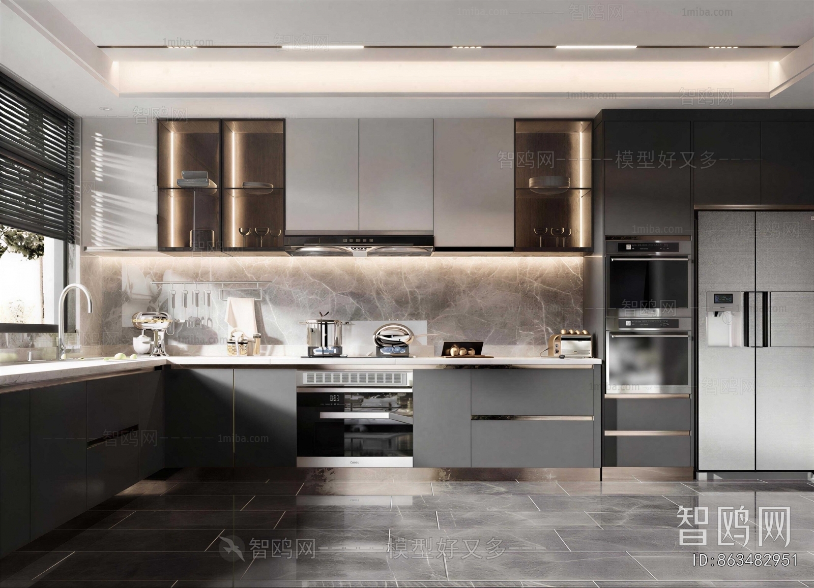 Modern The Kitchen
