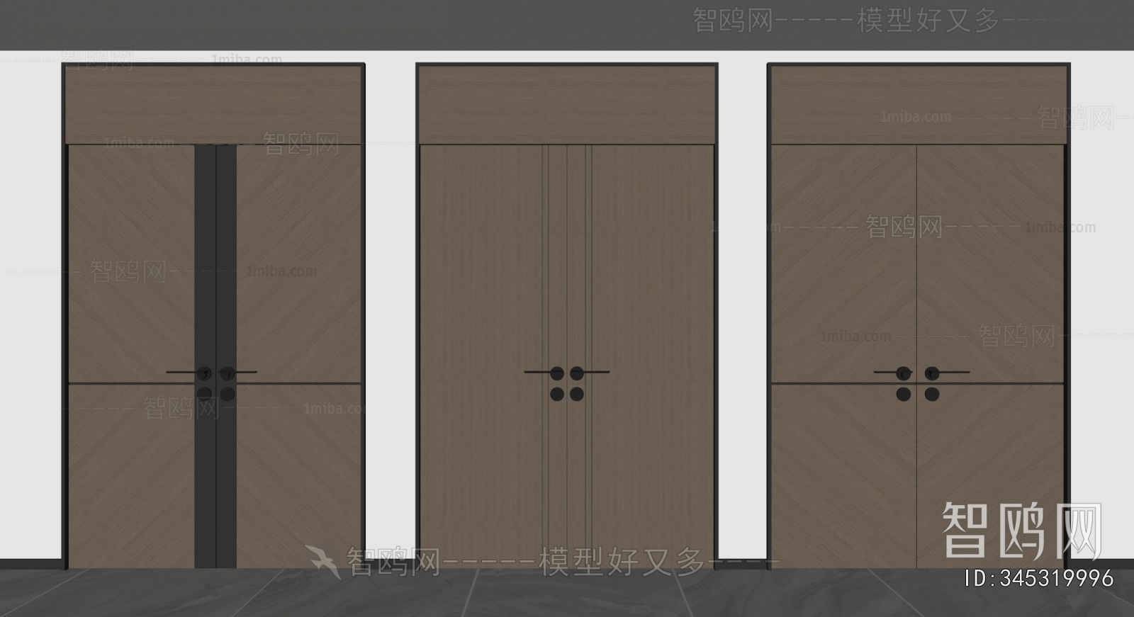 Modern Double Door