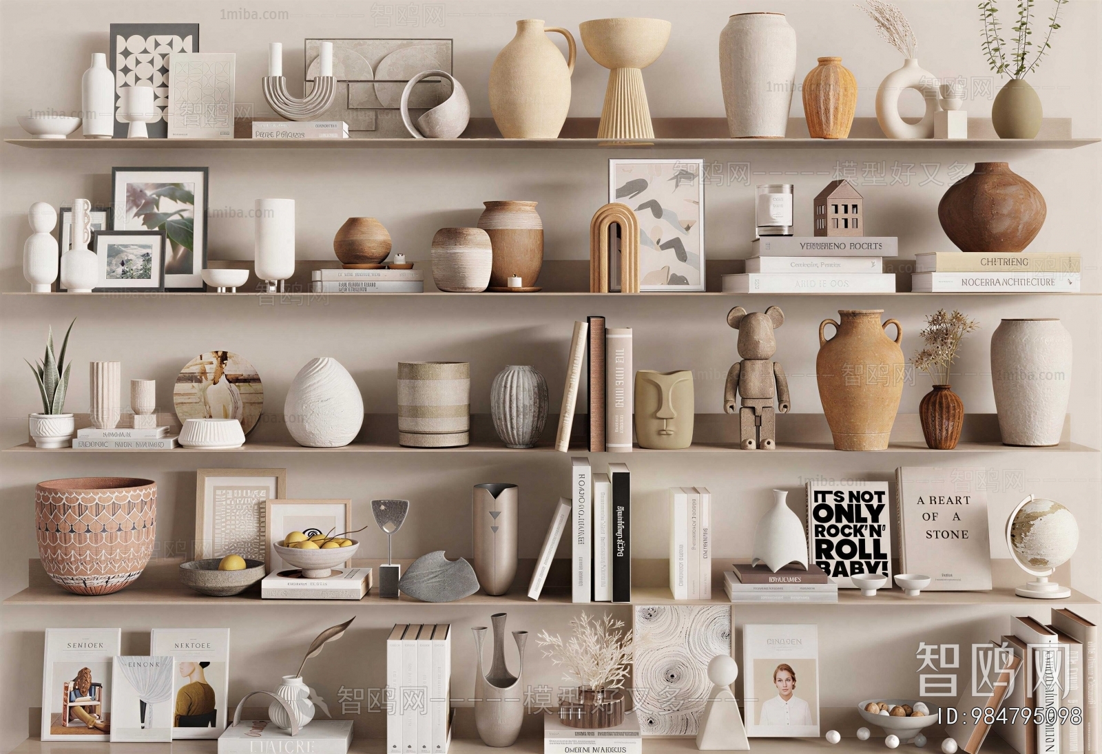 Wabi-sabi Style Decorative Set