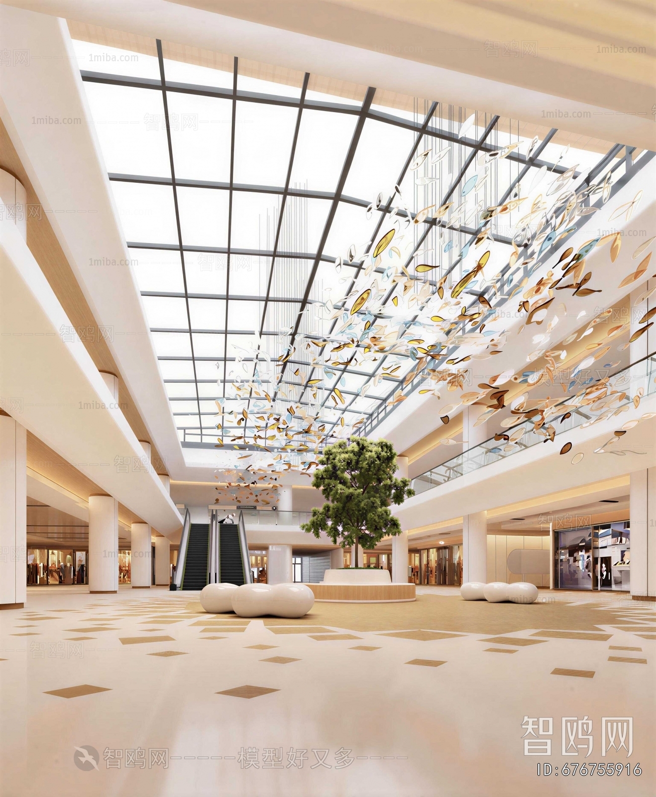 Modern Shopping Mall