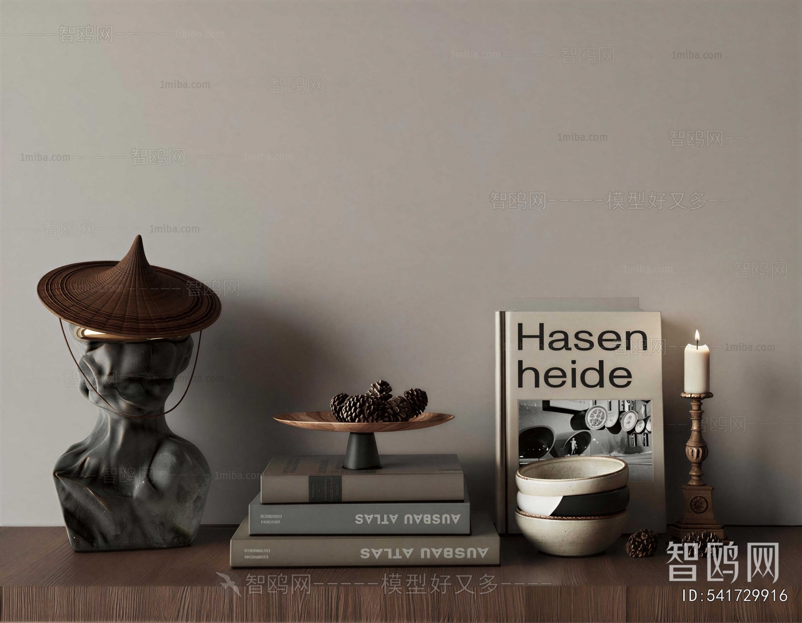 Wabi-sabi Style Decorative Set