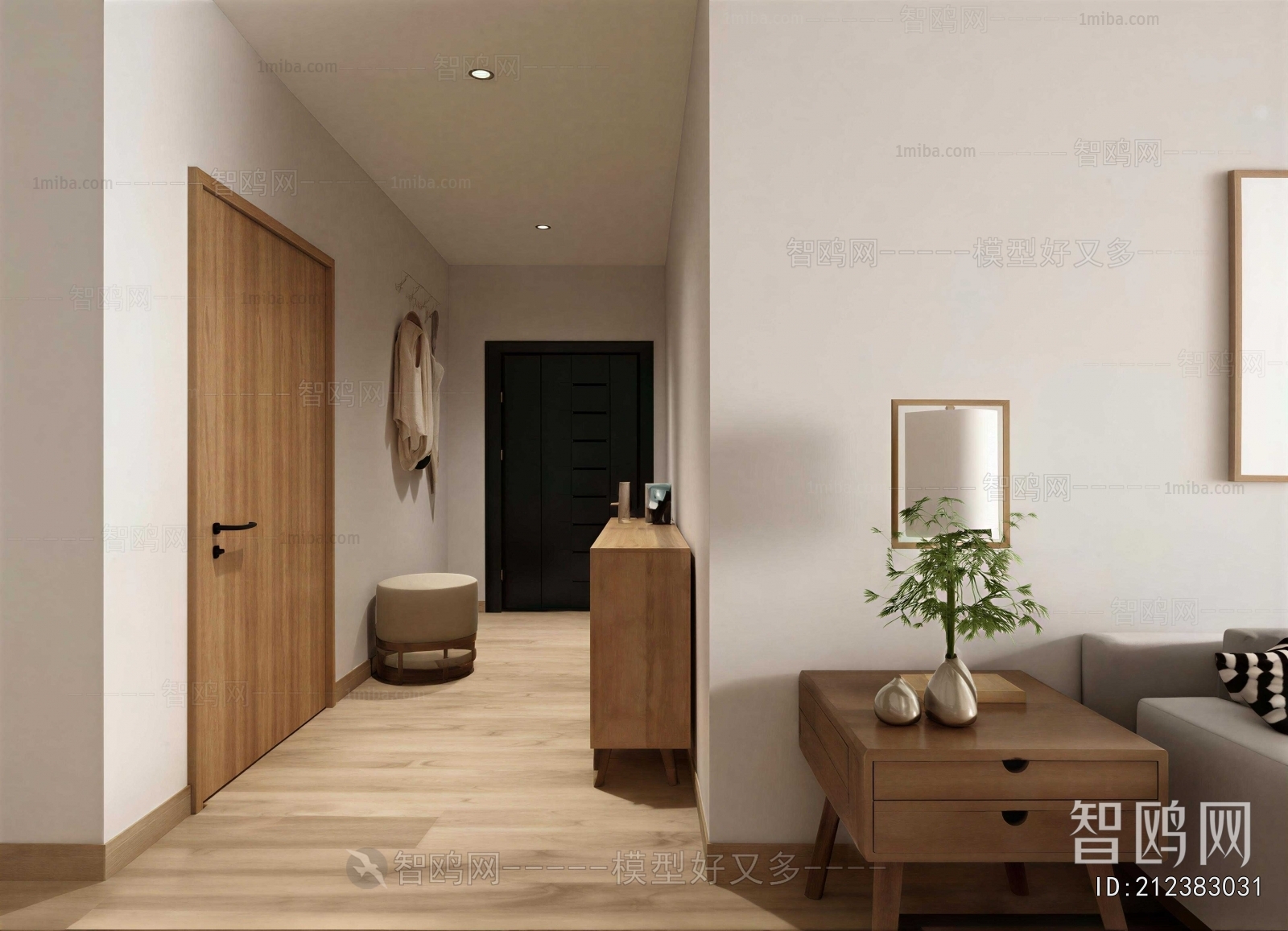 Modern Hallway