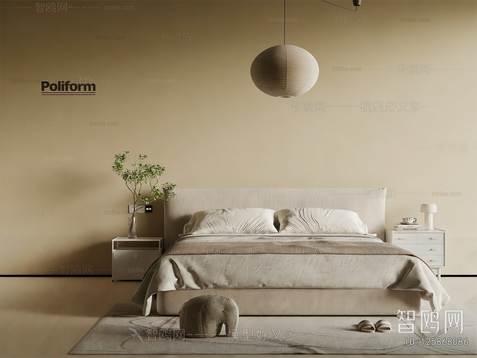 Modern Double Bed