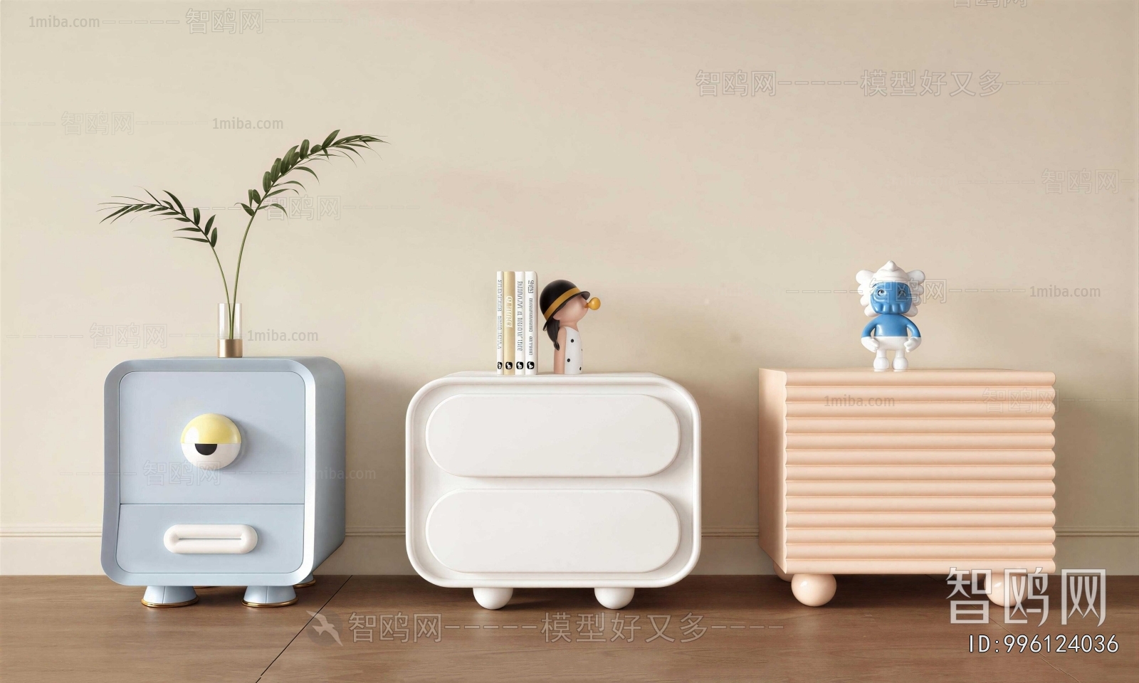 Modern Bedside Cupboard