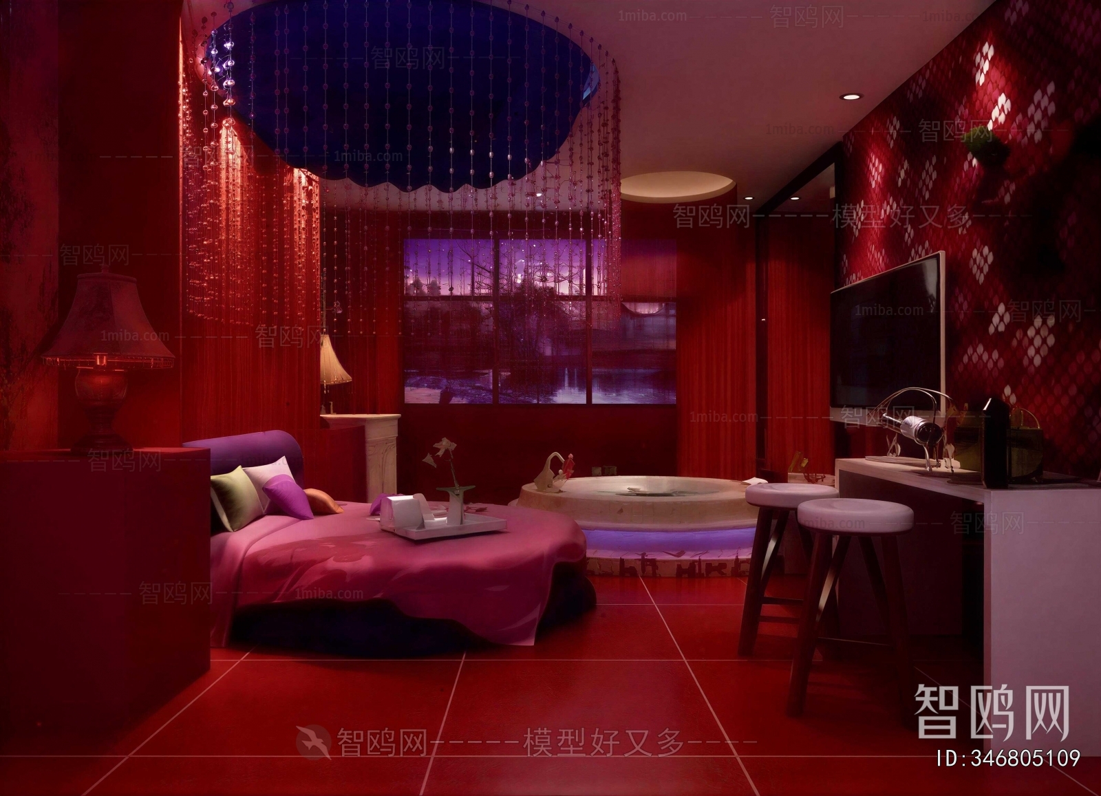 Modern Guest Room