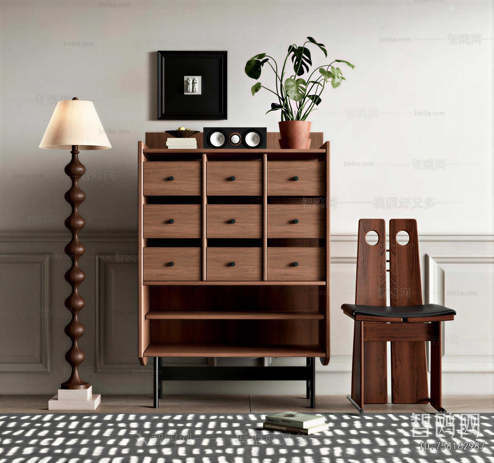 Modern Entrance Cabinet