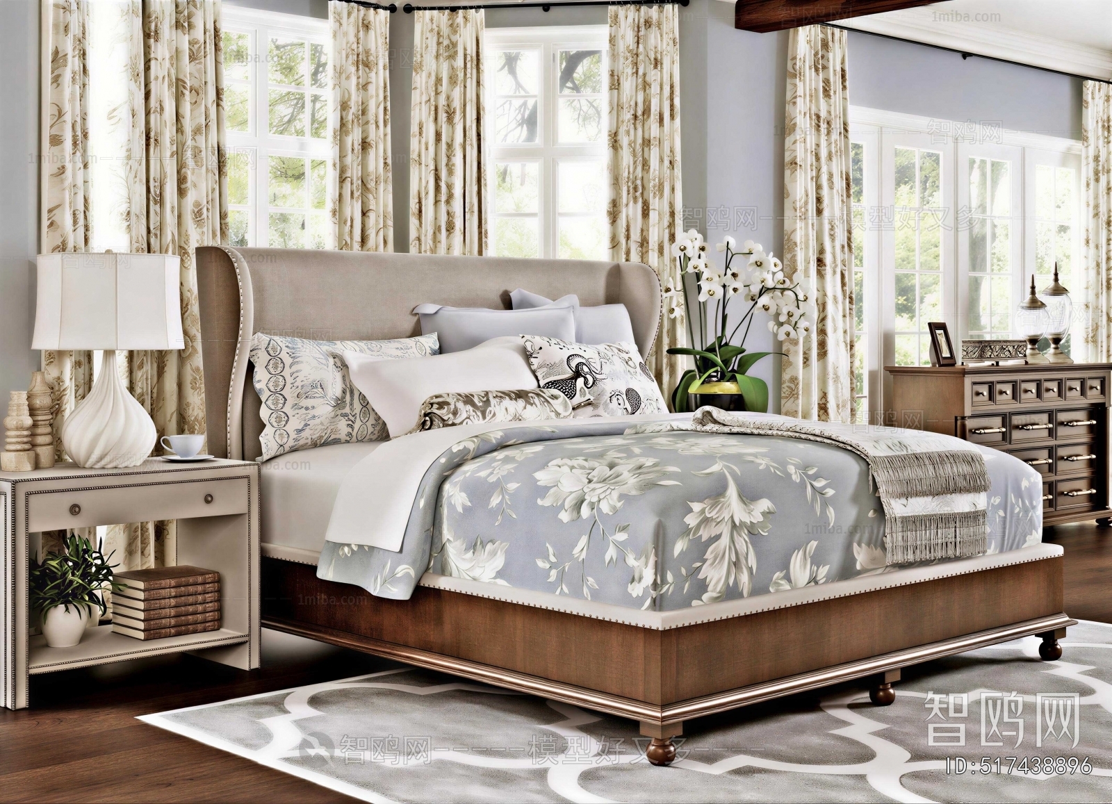 American Style Bedroom