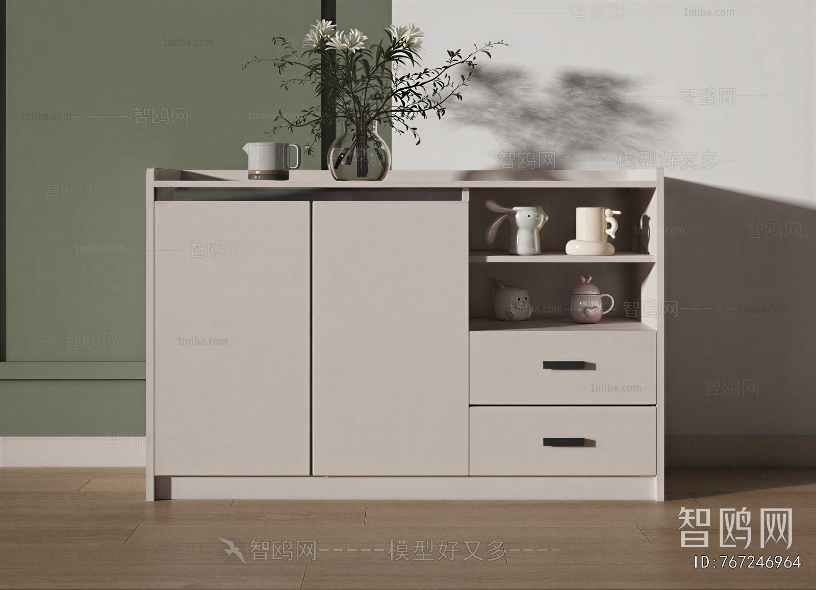 Modern Side Cabinet